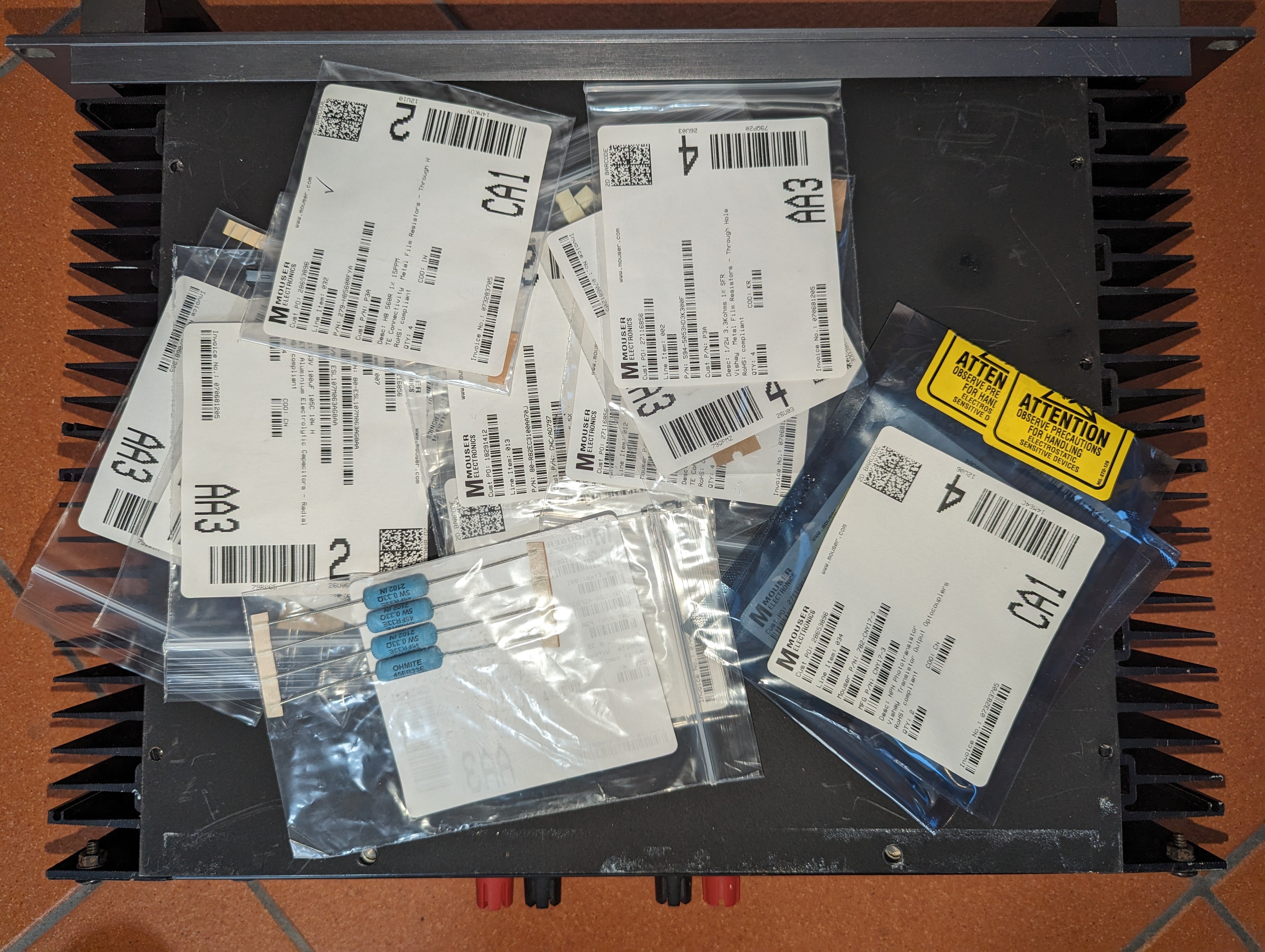 Elliot Sound products P3A Amplifier parts kit |﻿ Hi-Fi and Cinema