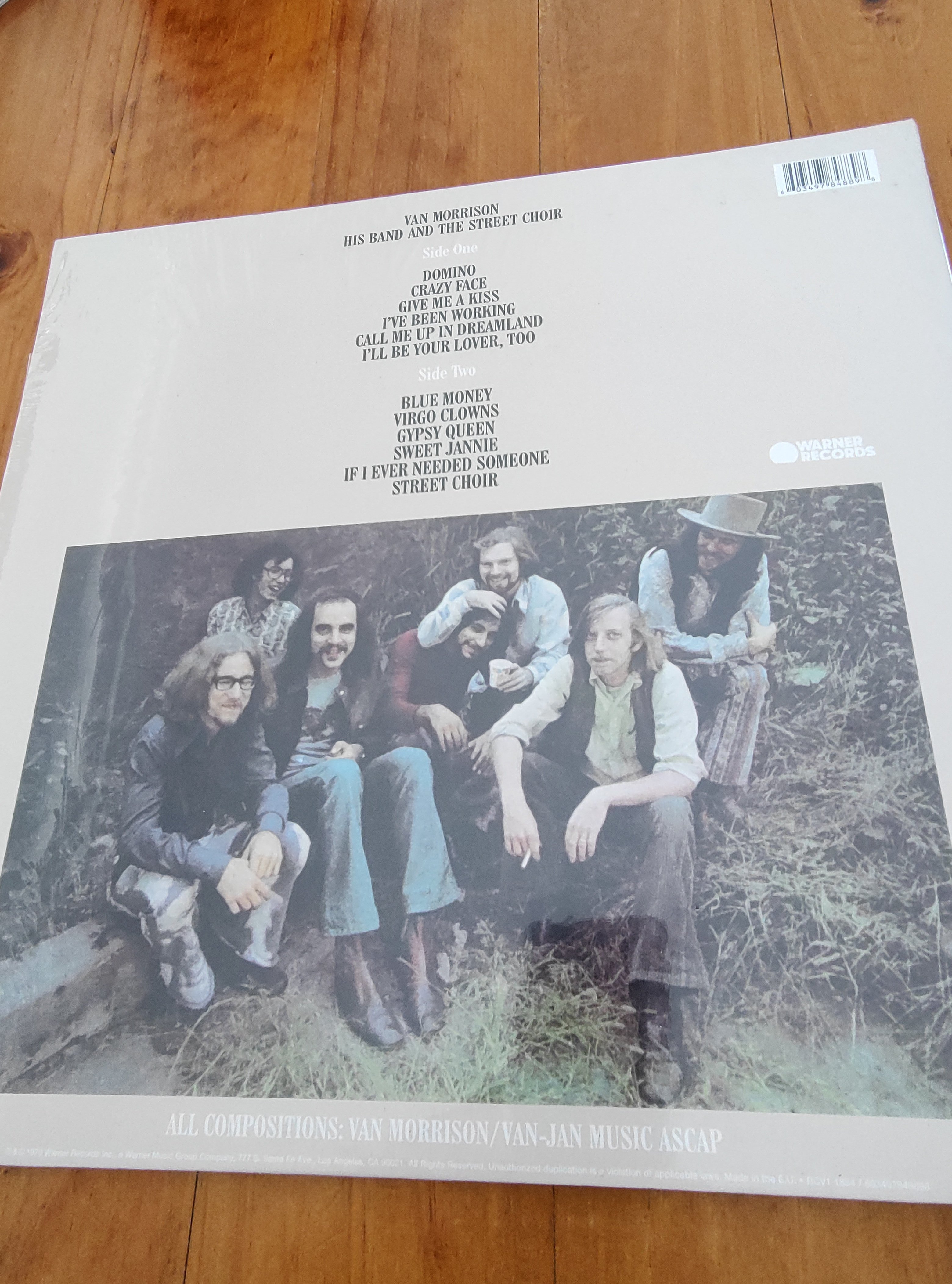 Van Morrison - "His Band and the Street Choir" LP