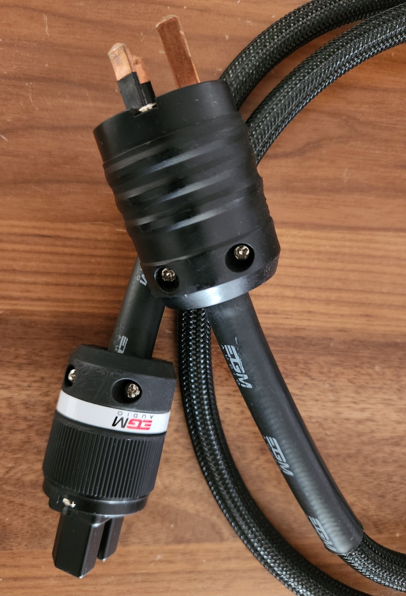 EGM AUDIO BLACK PEARL POWER CABLE ﻿ HiFi and Cinema Cables