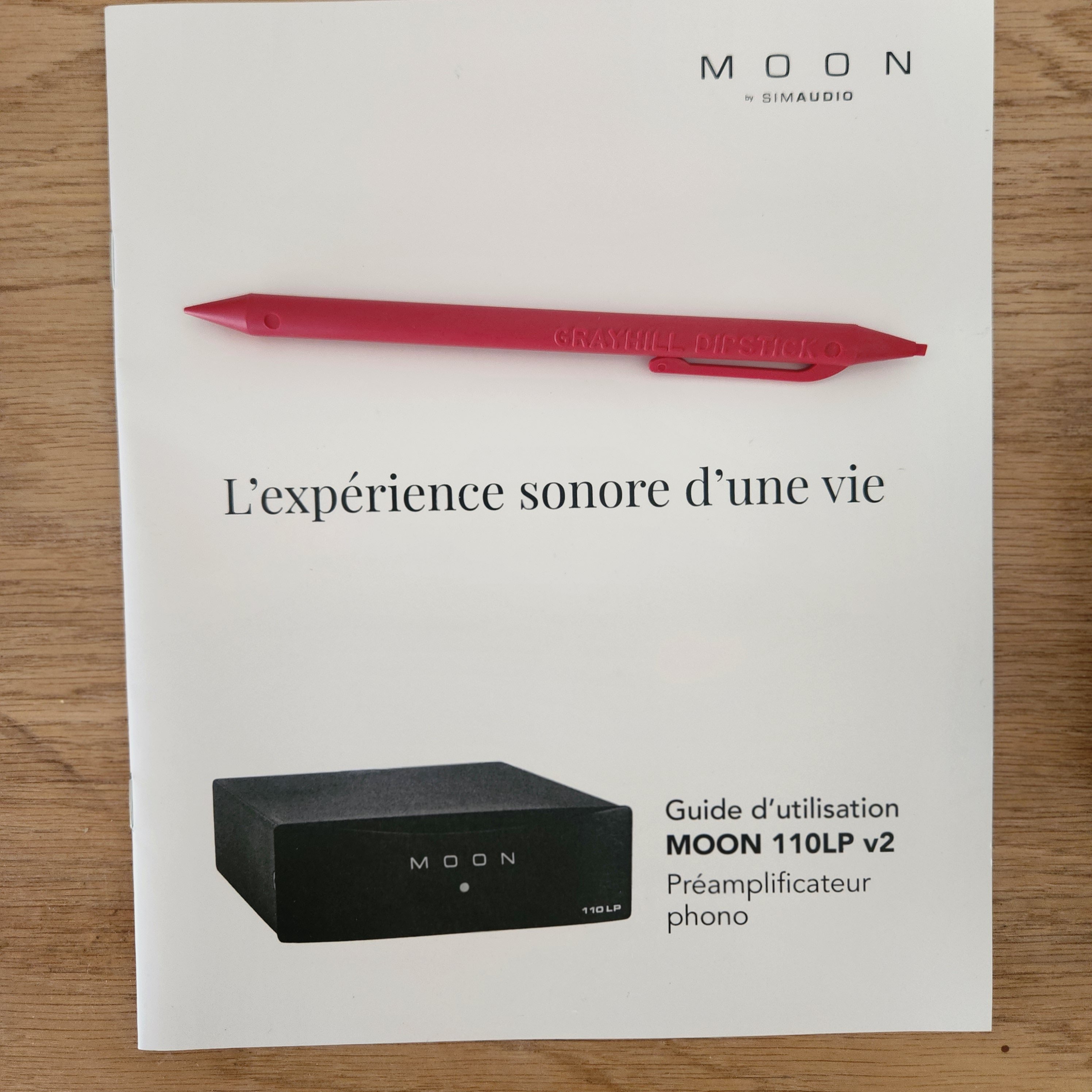 Simaudio Moon Lp110 v2 phono preamp