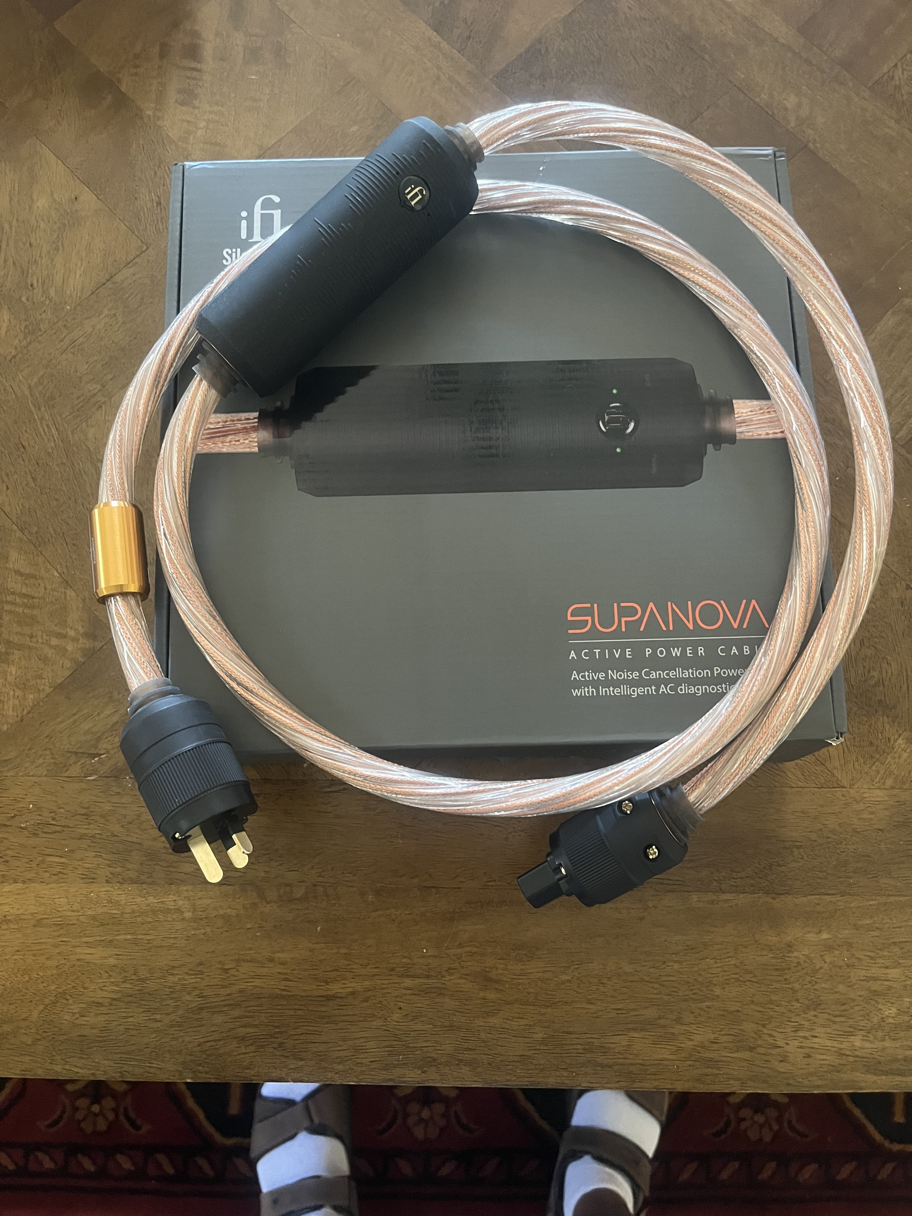 Ifi Supanova Power Cable C15 AU Plugs ﻿ HiFi and Cinema Cables