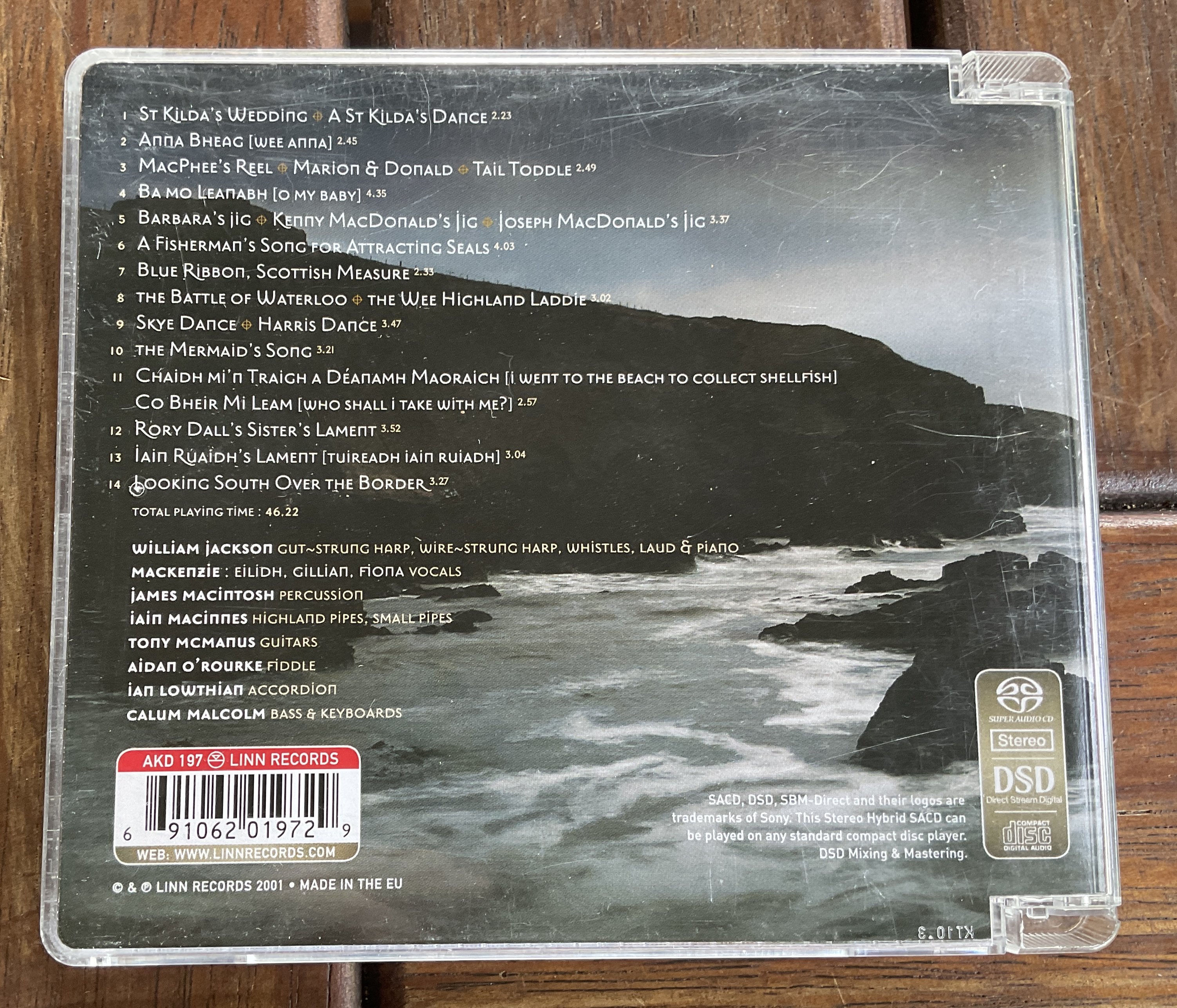 LINN SACD "Notes from a Hebridean Island" DSD Stereo.
