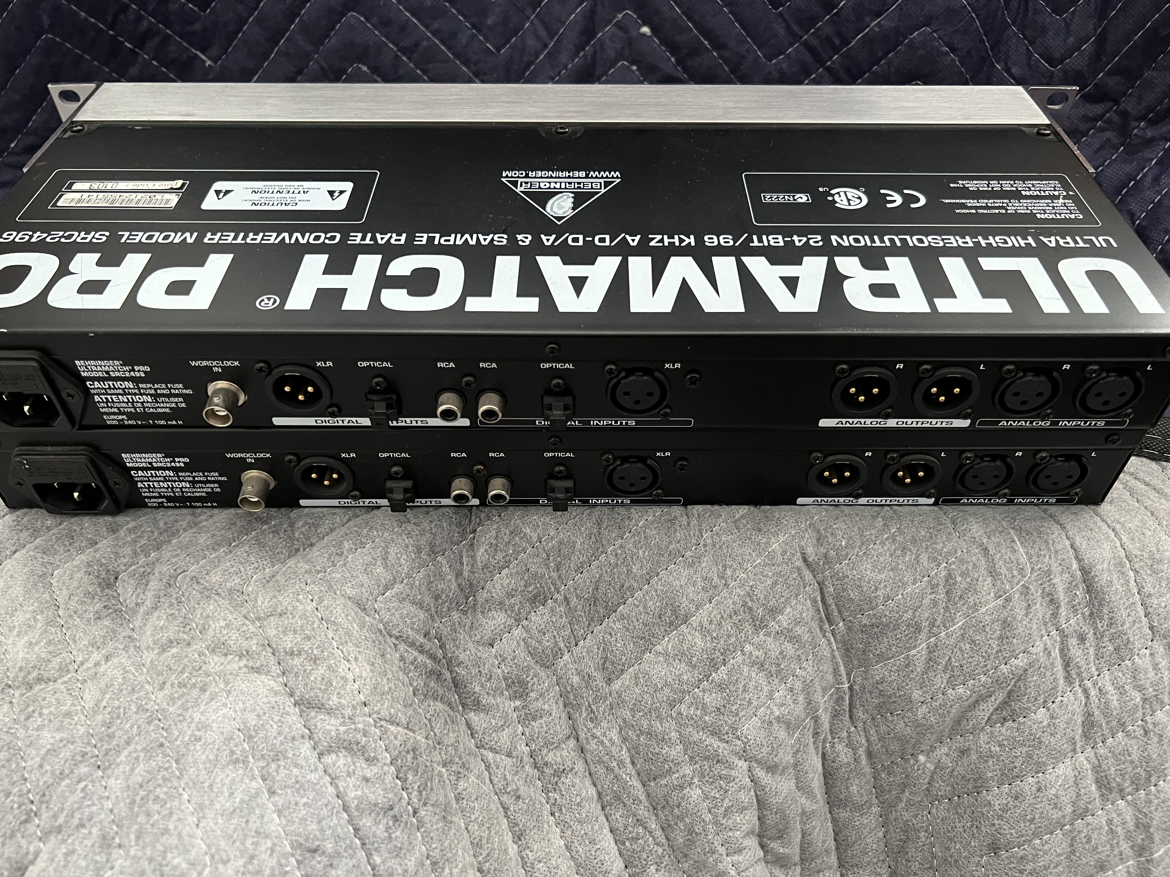 その他 Behringer ULTRAMATCH PRO SRC2496 Behringer Ultramatch Pro SRC2496 | Sweetwater