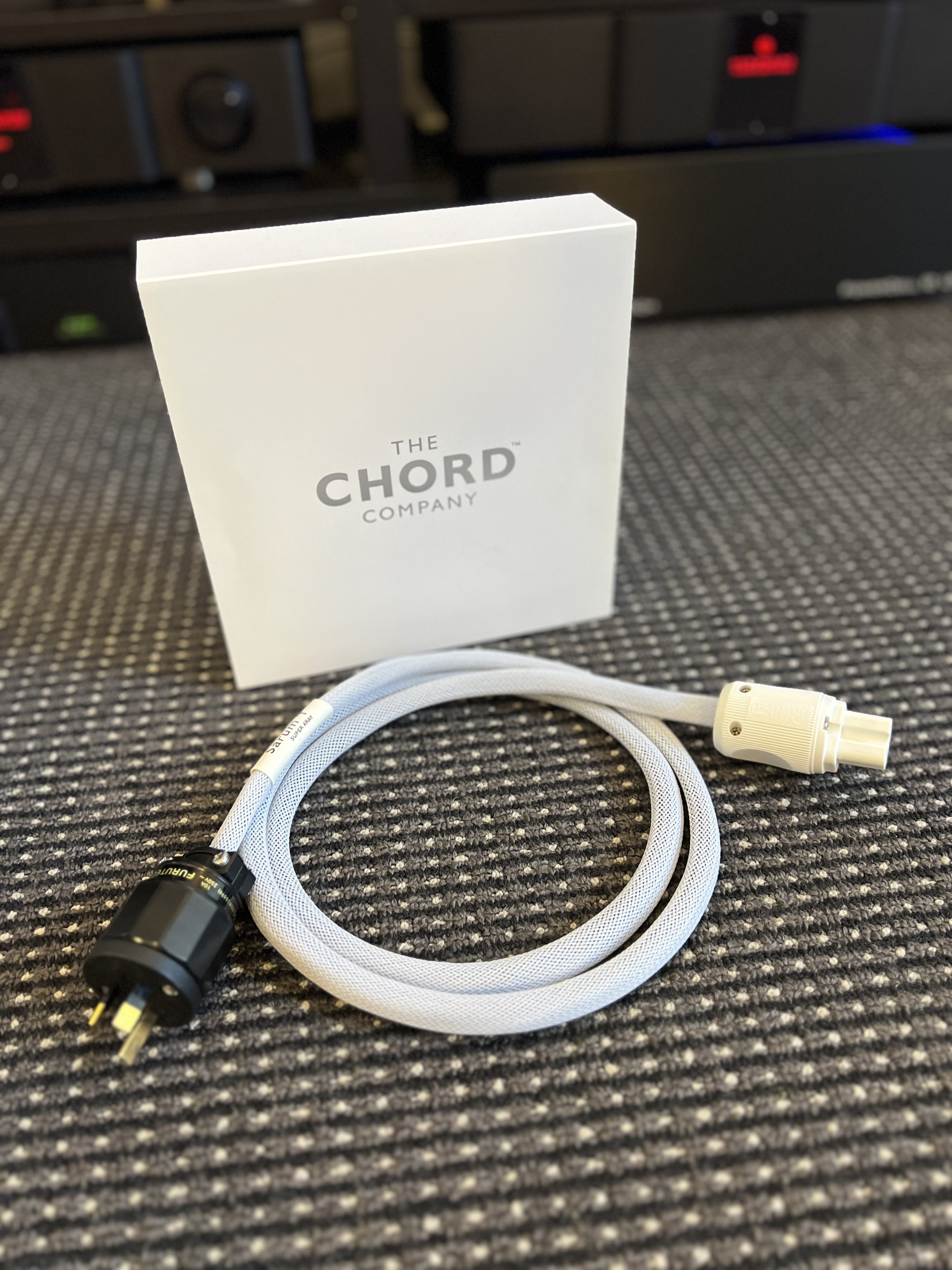 Chord Sarum T power cable C15 / AU plugs 1.6m ﻿ HiFi and Cinema