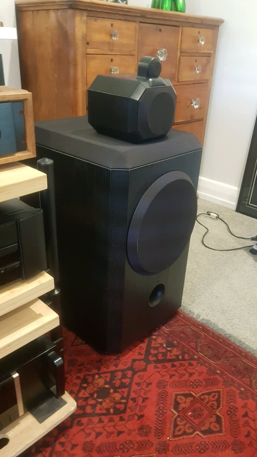 B&W 801S2 speakers