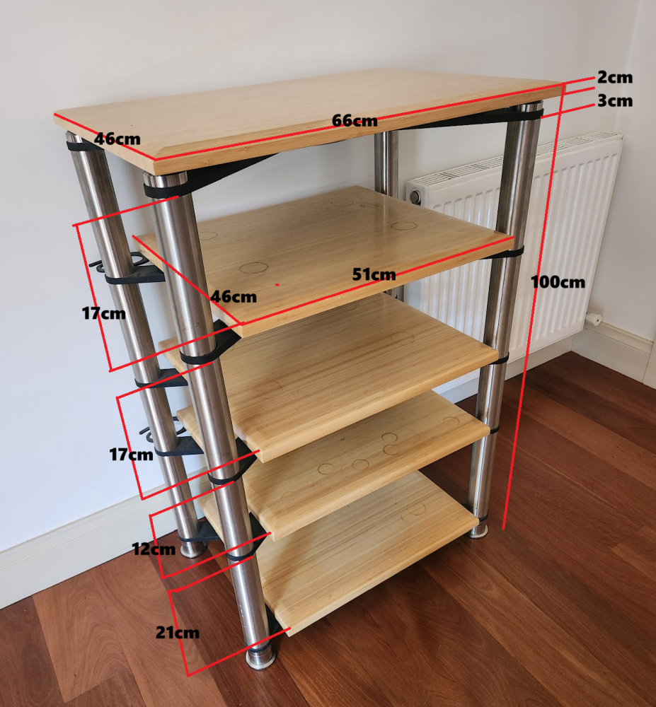 For Signature Rack SGR Signature Equipment Rack - Hi-Fi and Cinema Cables & Accessories ...