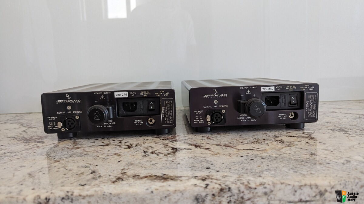 Jeff Rowland Monoblock Amps