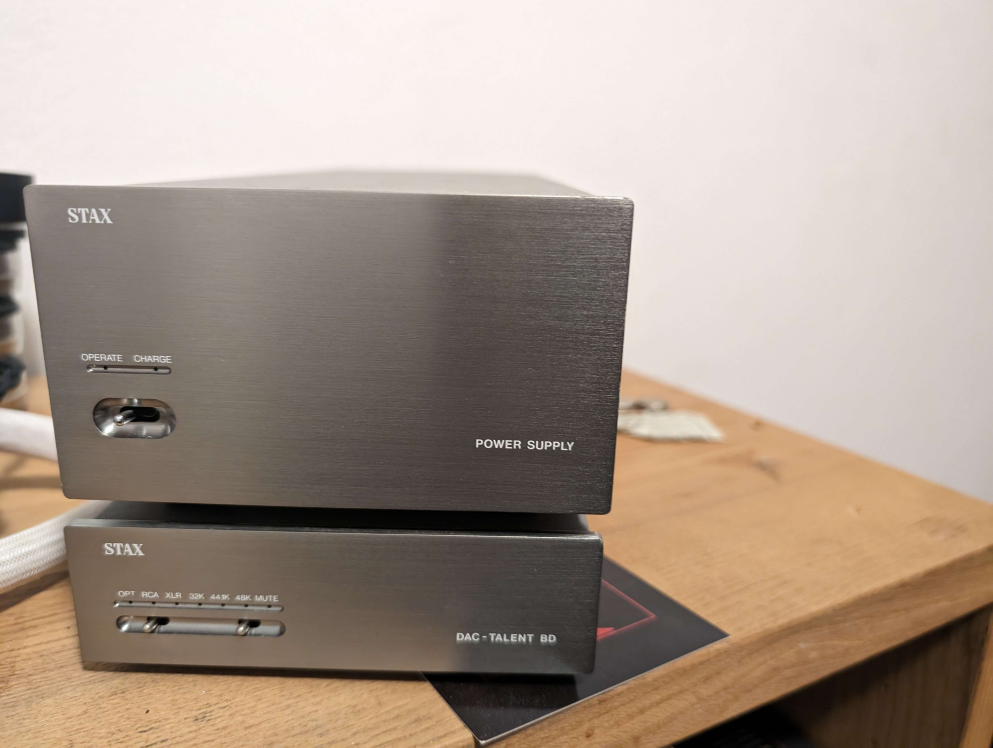 Stax DAC Talent BD - Charger missing. - DIY Audio Projects