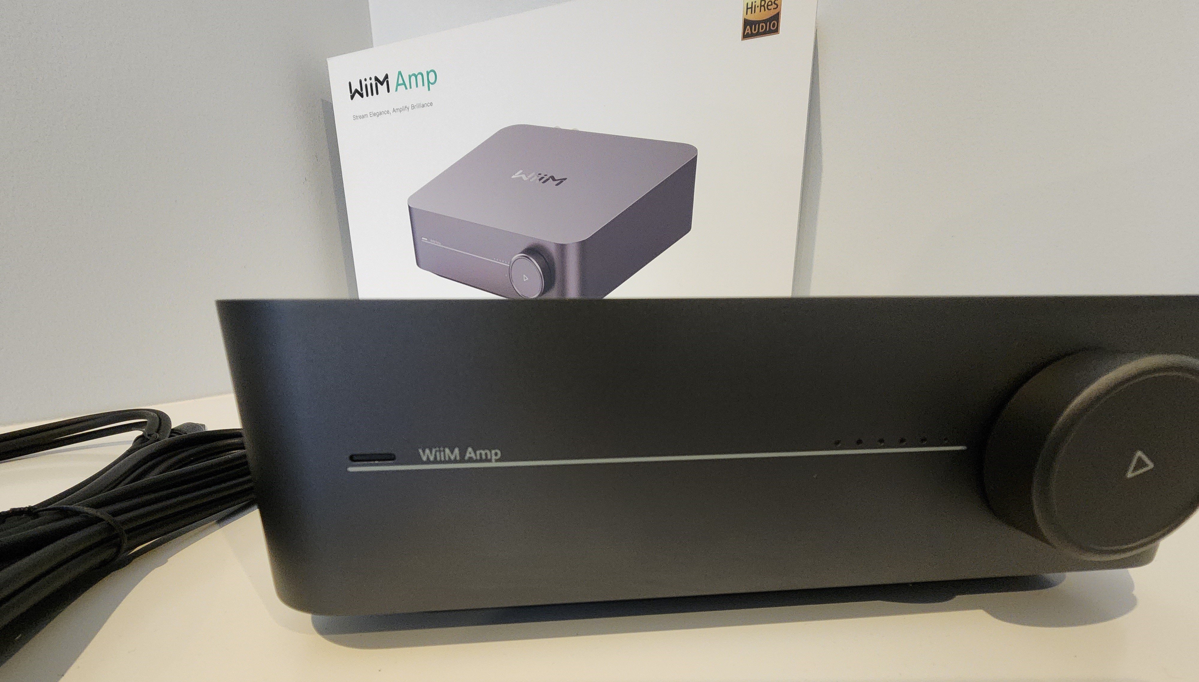 WiiM Amp - Streaming Integrated Amplifier Space Grey