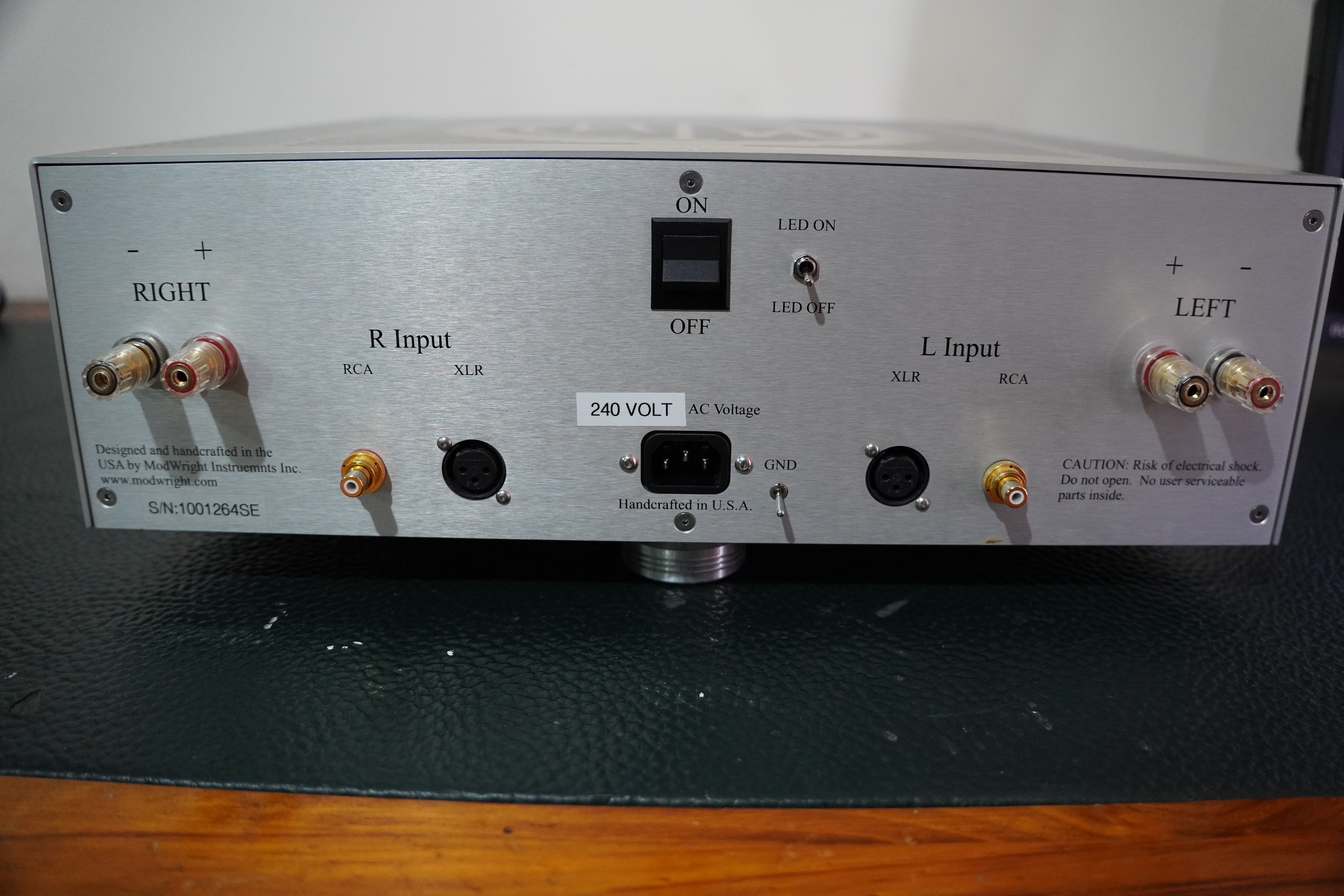 Modwright KWA 100SE Power amplifier