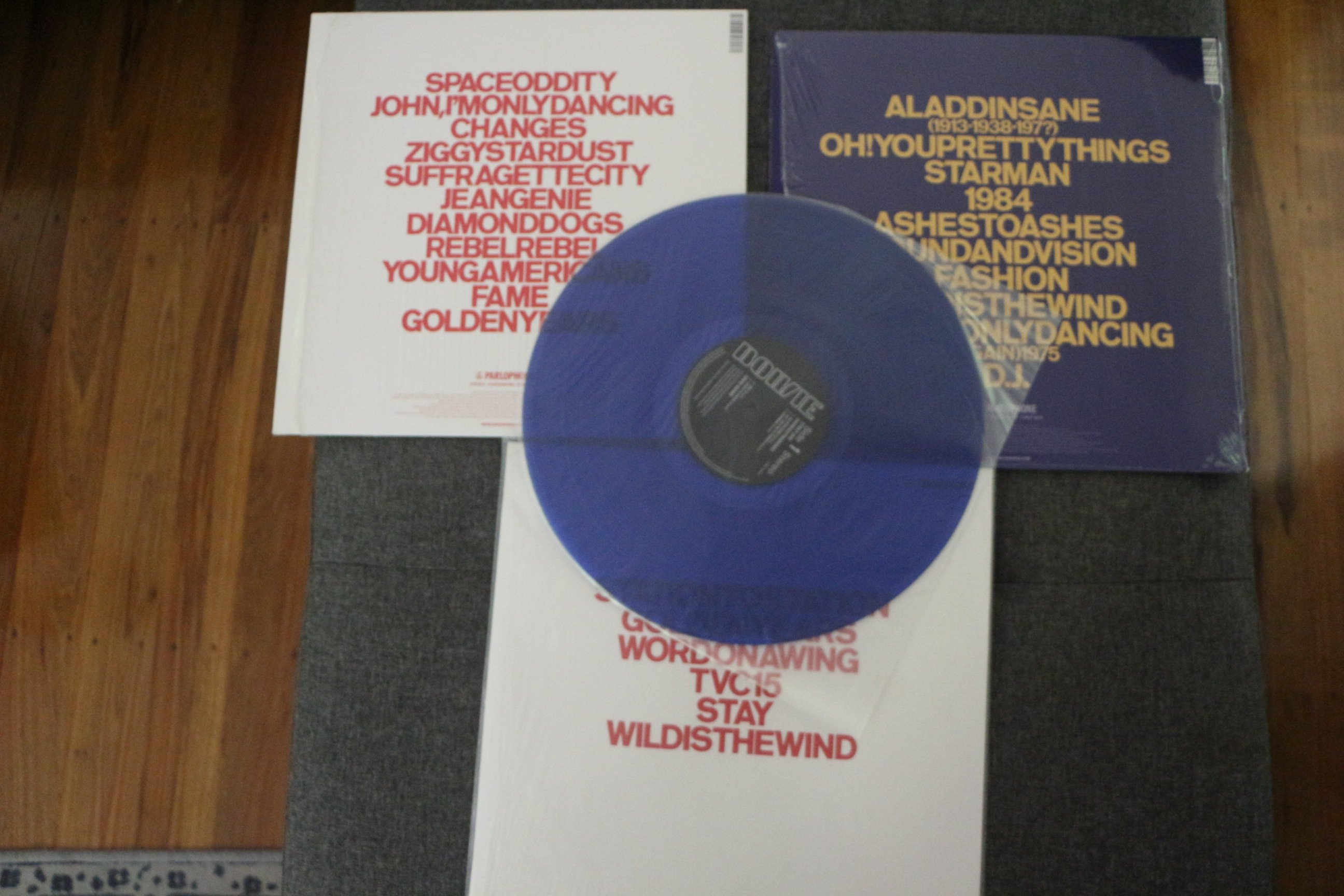 Bowie Changes One and Two & STS Vinyl