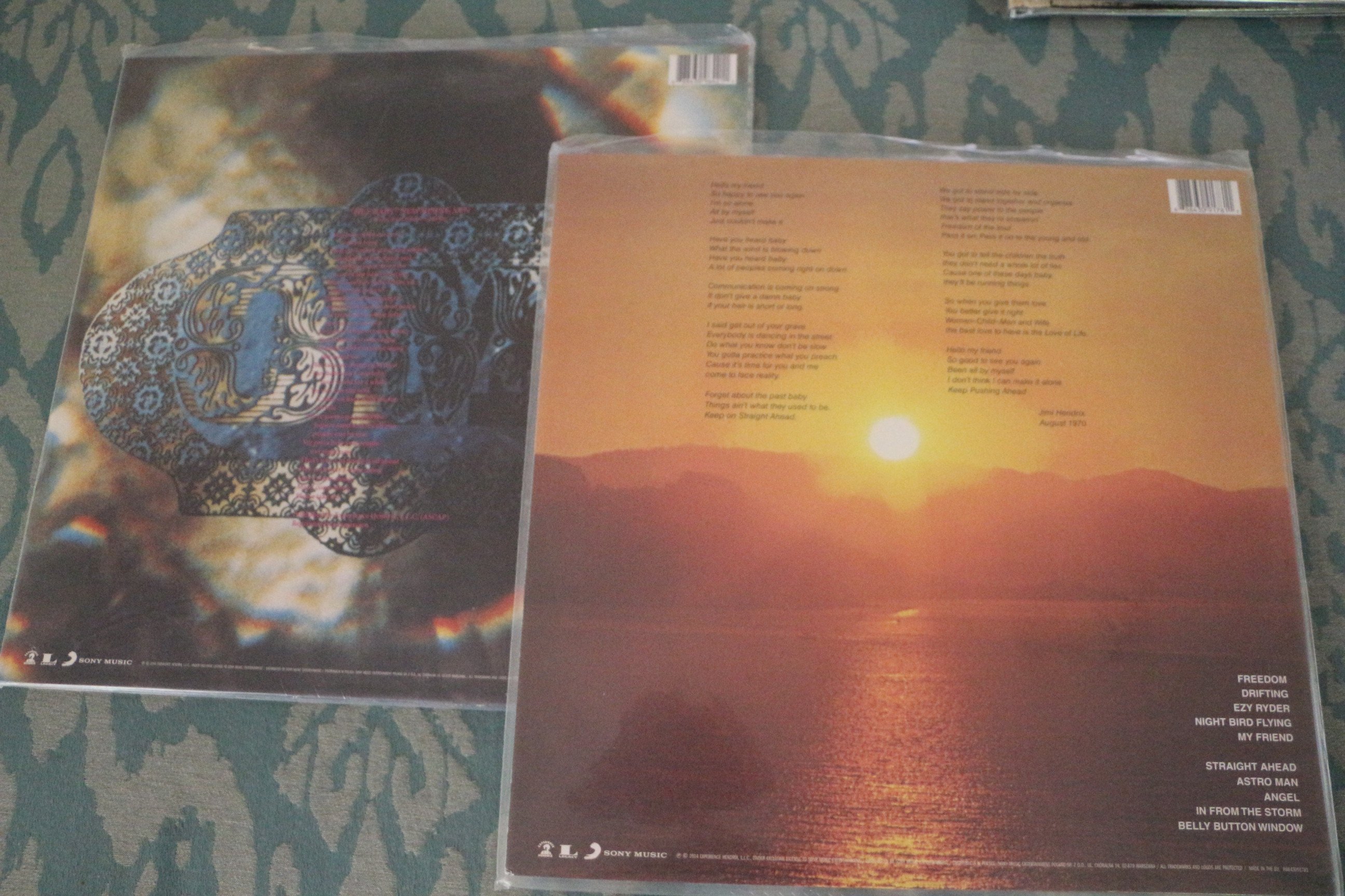 Hendrix-Cry of Love/Rainbow Bridge Vinyl