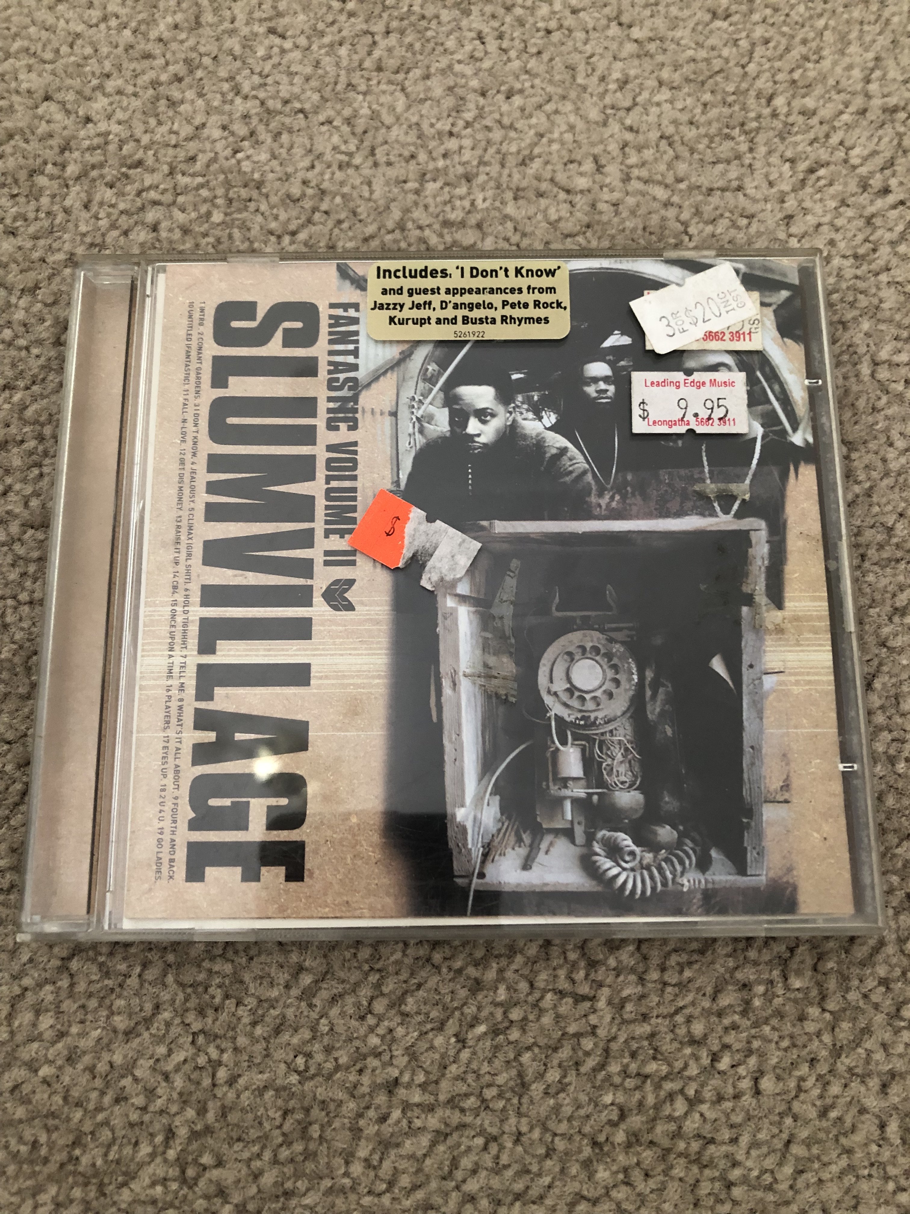 Slum Village - Fantastic Volume II CD