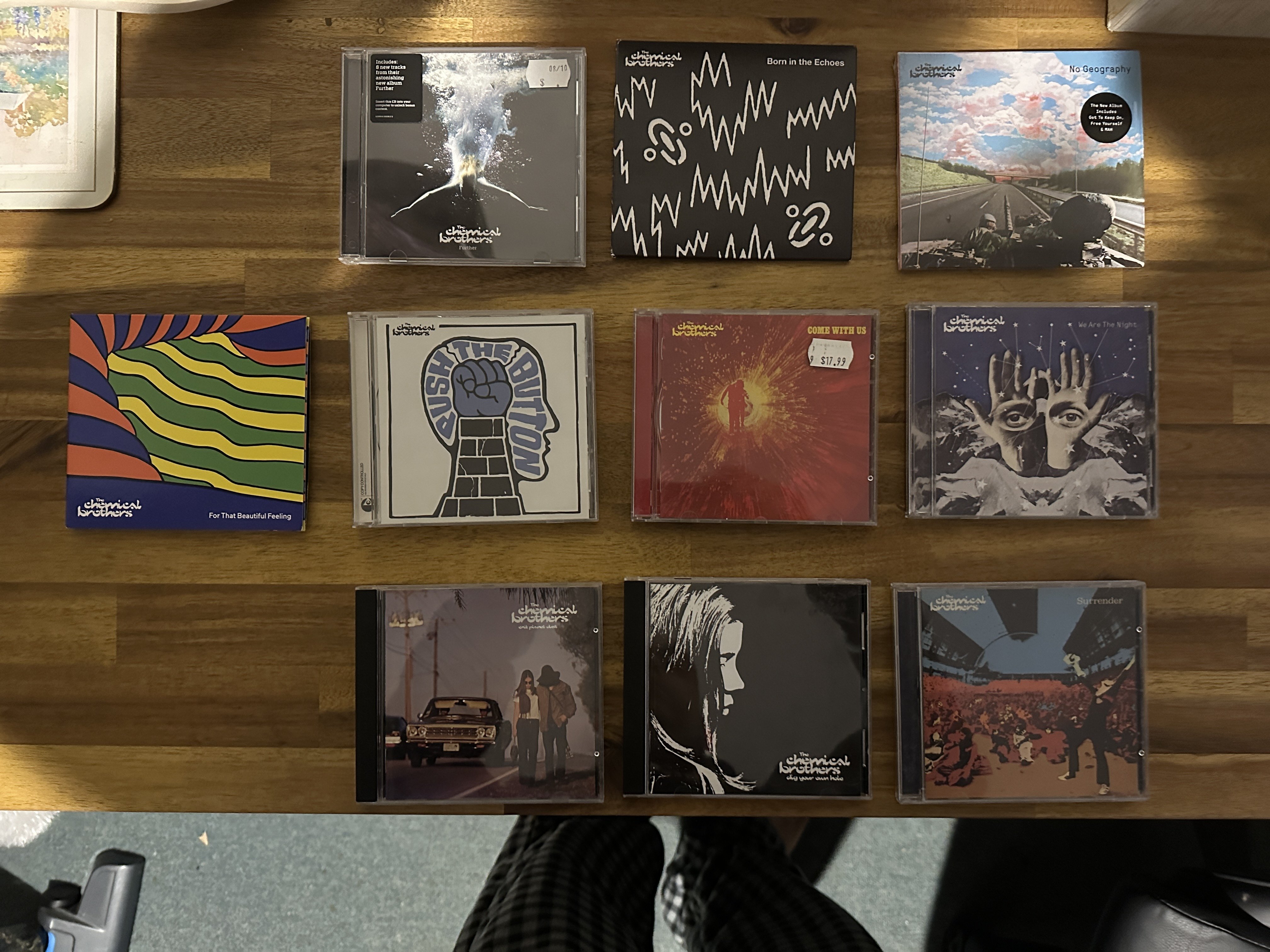 Chemical Brothers cd’s - all 10 Albums