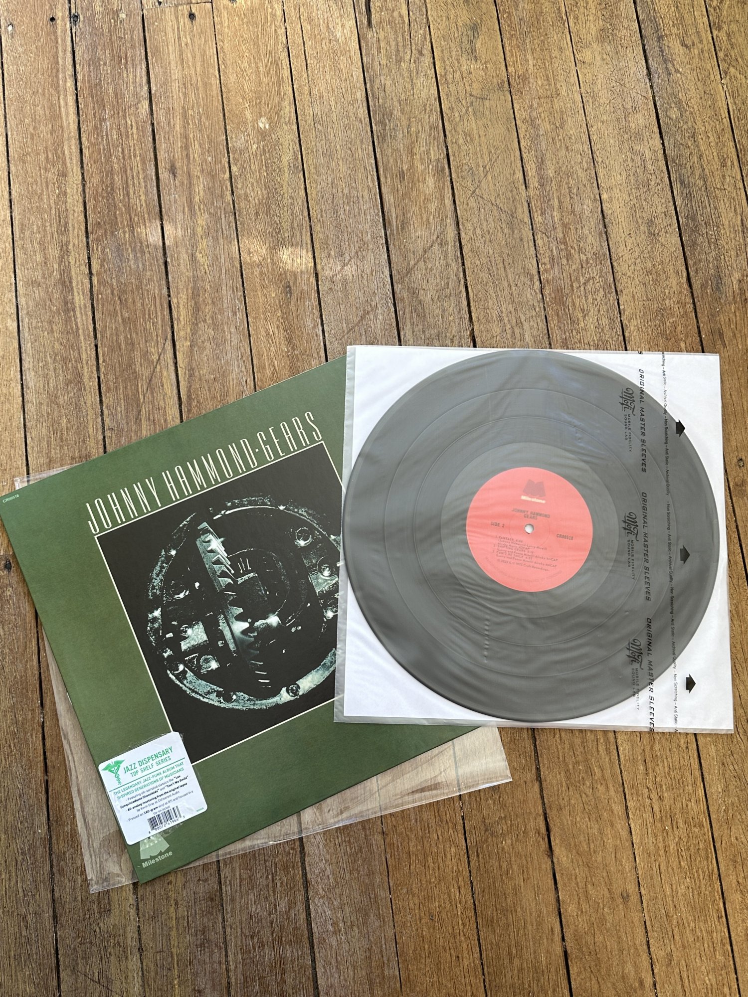 Johnny Hammond Gears CR00518 ﻿ Vinyl, CD, and Bluray