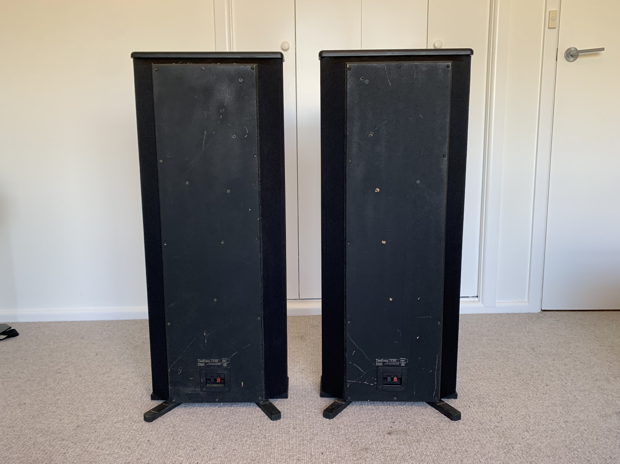 ヴィンテージスピーカー DCM Time Frame TF500 DCM TimeFrame TF 500 Floor Standing Tower Speakers - Stereo