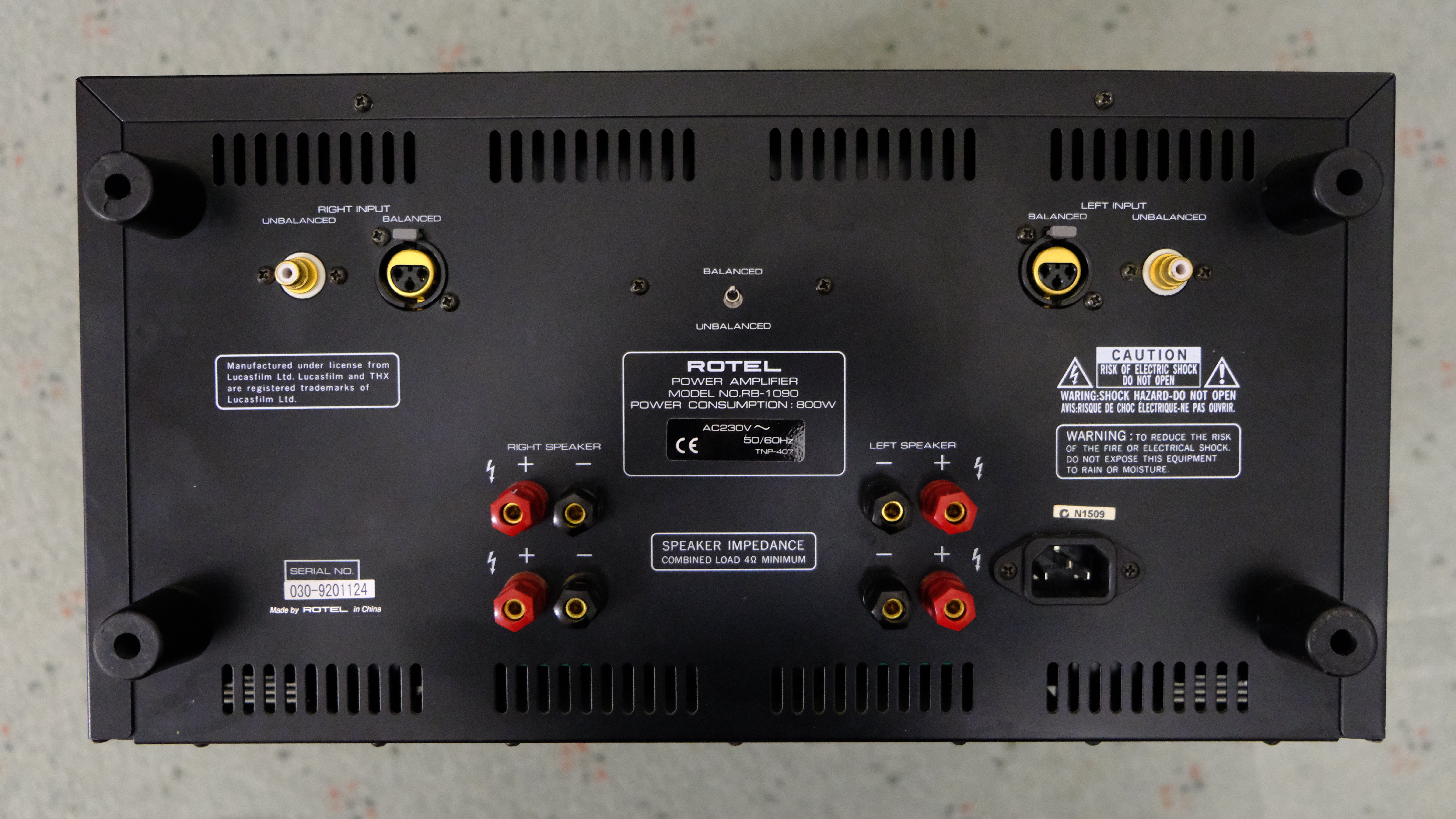 Rotel RB-1090 Power Amplifier - Power Amplifiers - StereoNET