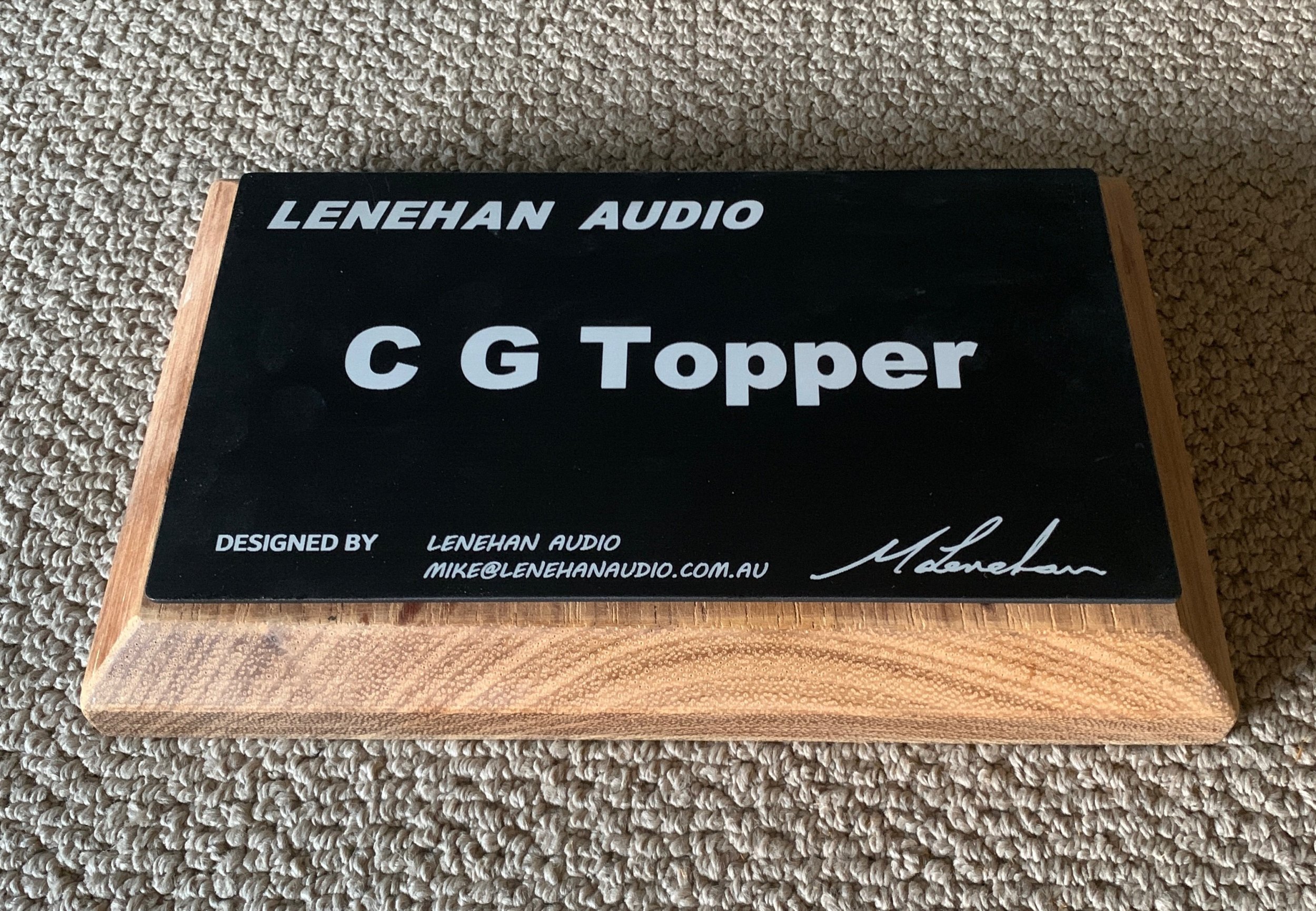 New Loudspeaker Toppers - Page 2 - Lenehan Brothers - StereoNET