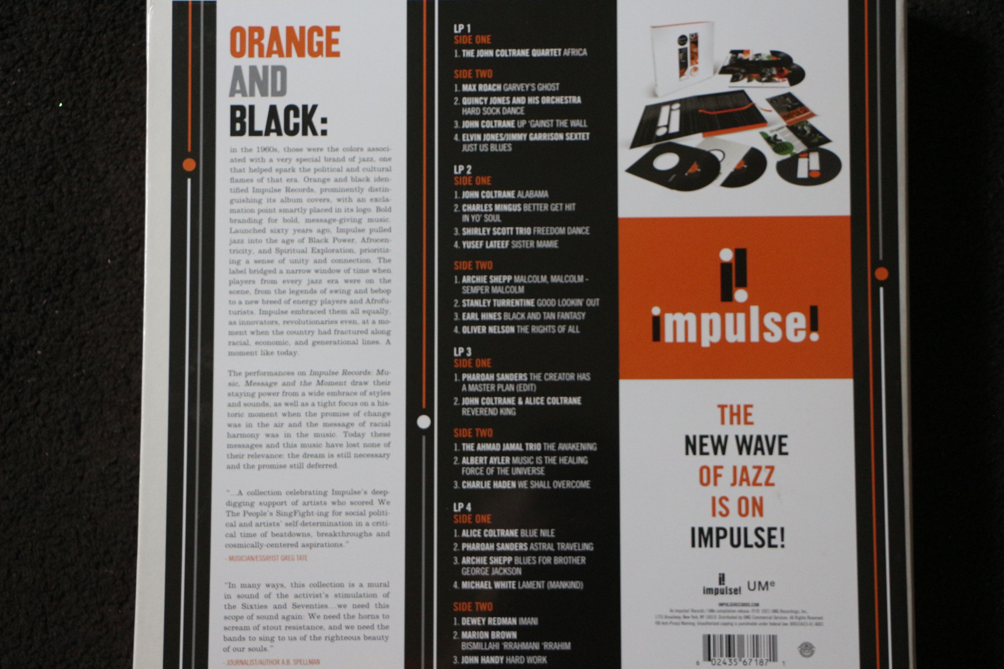 Impulse Records-Music, Message and the Moment Vinyl Record (LP) - Vinyl ...