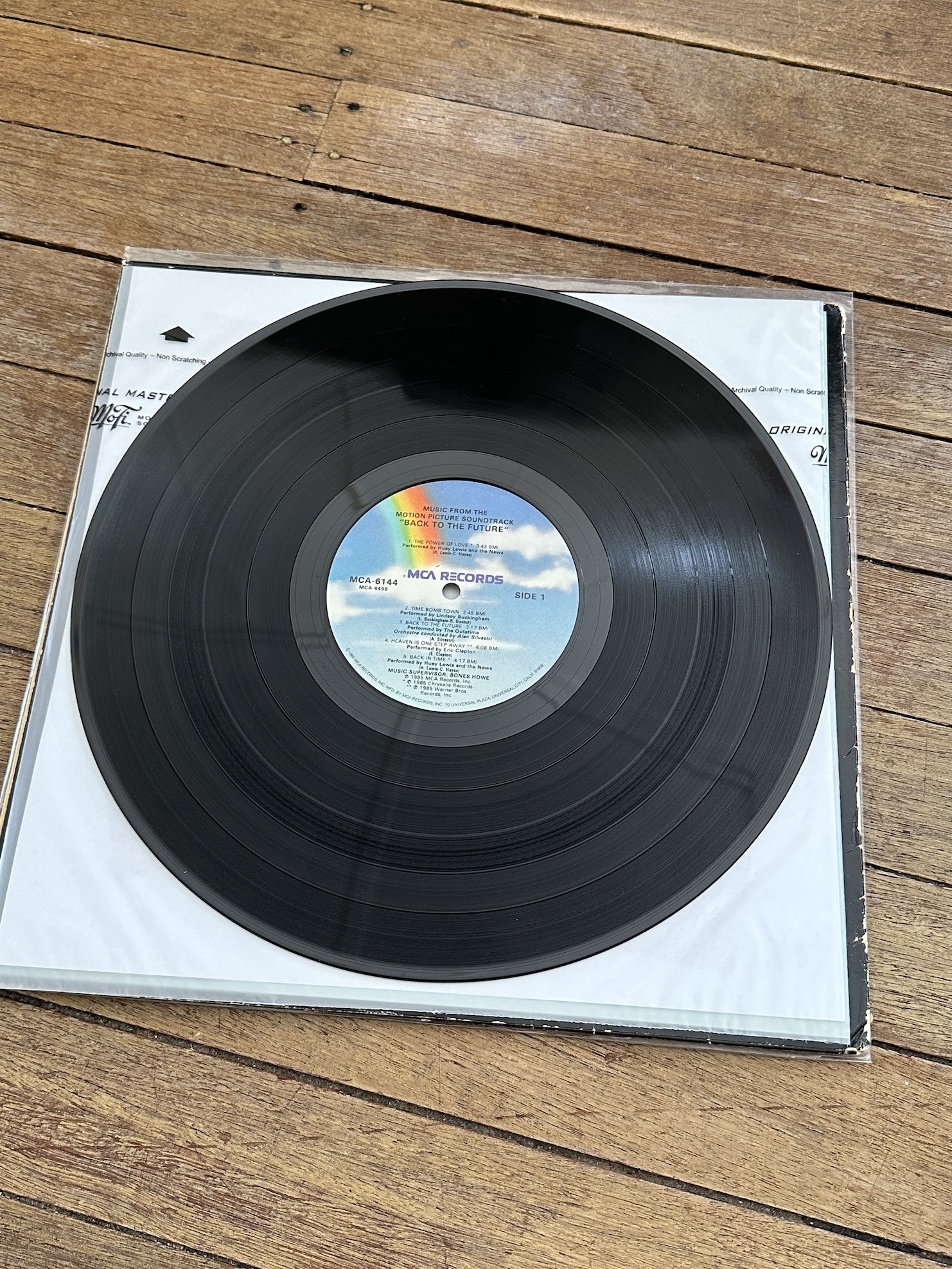 Back To The Future Vinyl Record (LP) - Vinyl Records - StereoNET