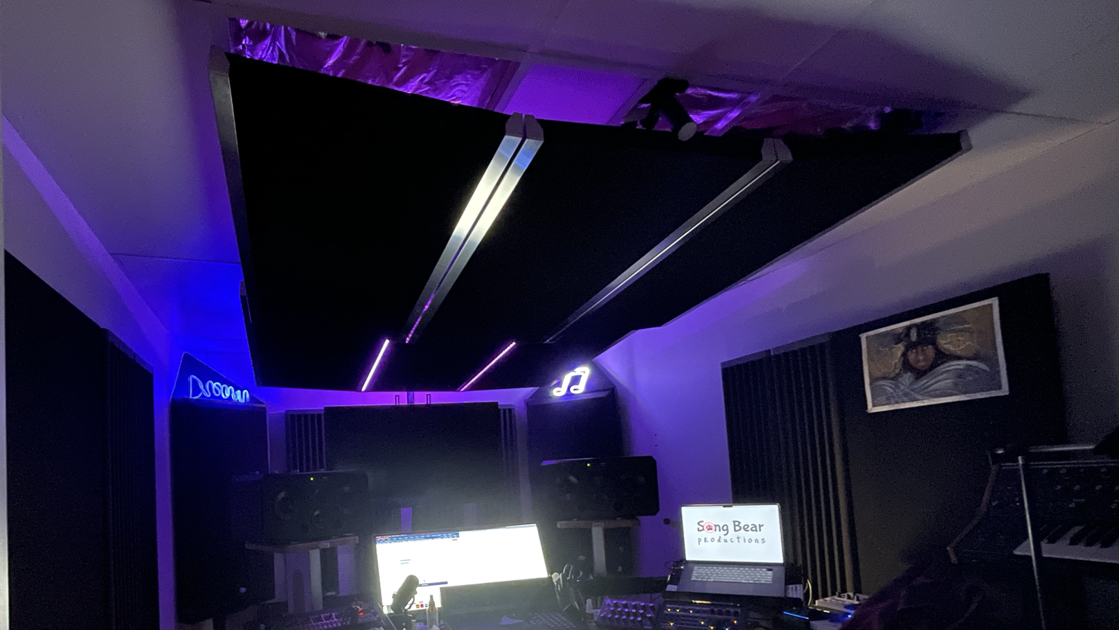 Stratus Diffusers Primacoustic Stratus Studio Cloud Acoustic Panels / Diffusers ...