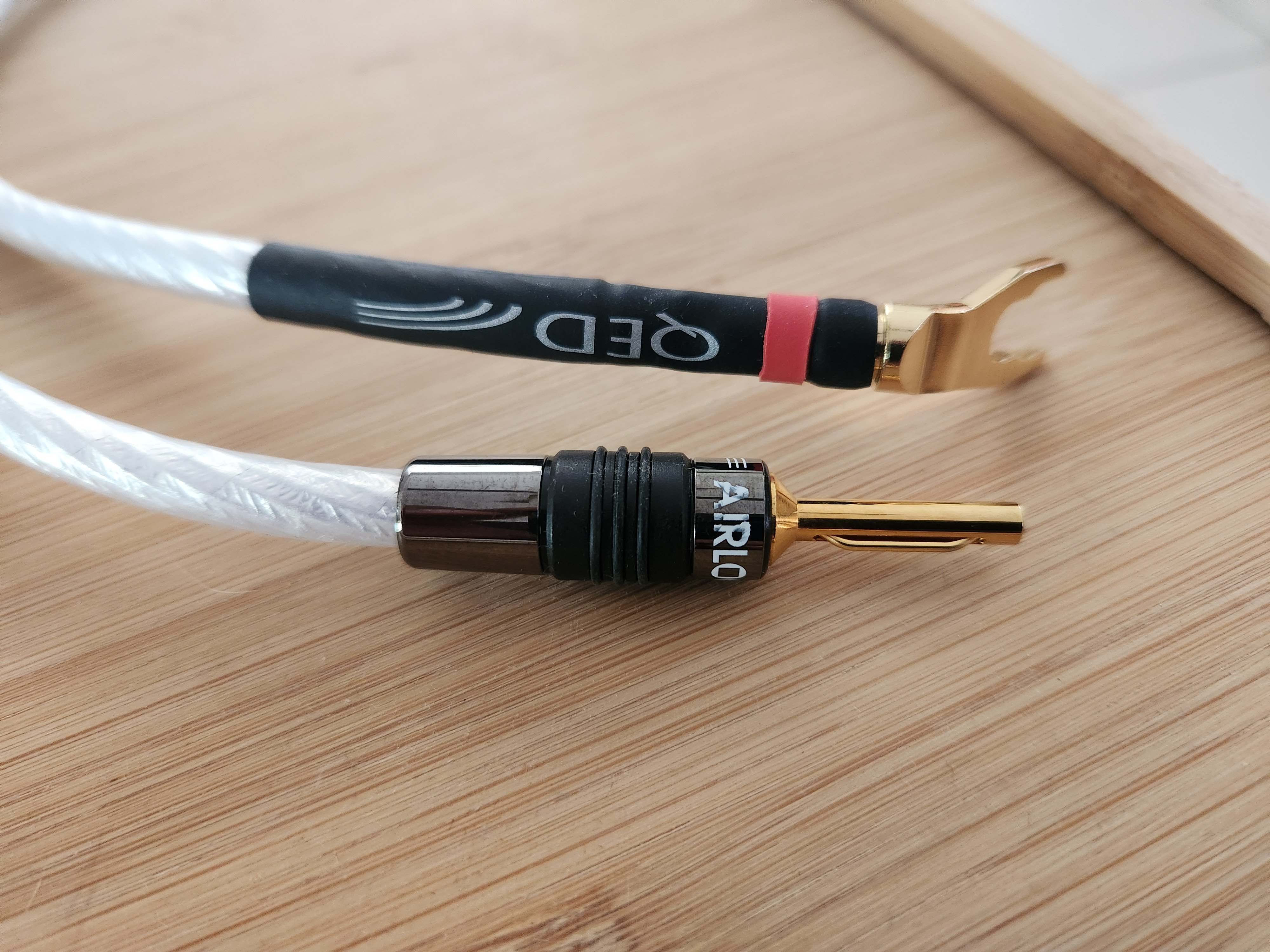 Qed Genesis Cavo Altoparlante Spirale Argento Una Coppia - Foto 6