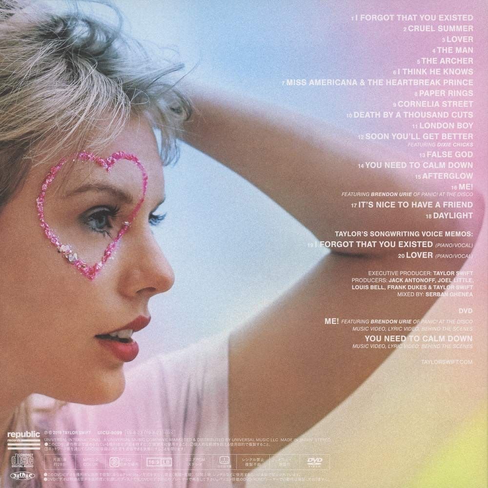 Taylor Swift - Lover Vinyl Record (Double LP) - Vinyl Records - StereoNET