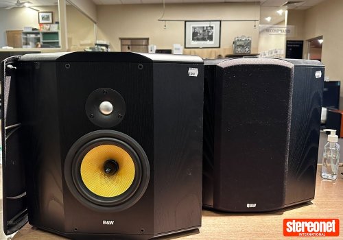 Bowers & Wilkins CDM SNT Surround Speakers Bookshelf Loudspeakers