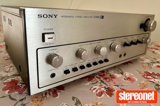 SONY TA-4650 プリメインアンプ ソニー Sony TT150318 SONY プリメインアンプ TA-4650 TA-4650 V-FET JSONY TA