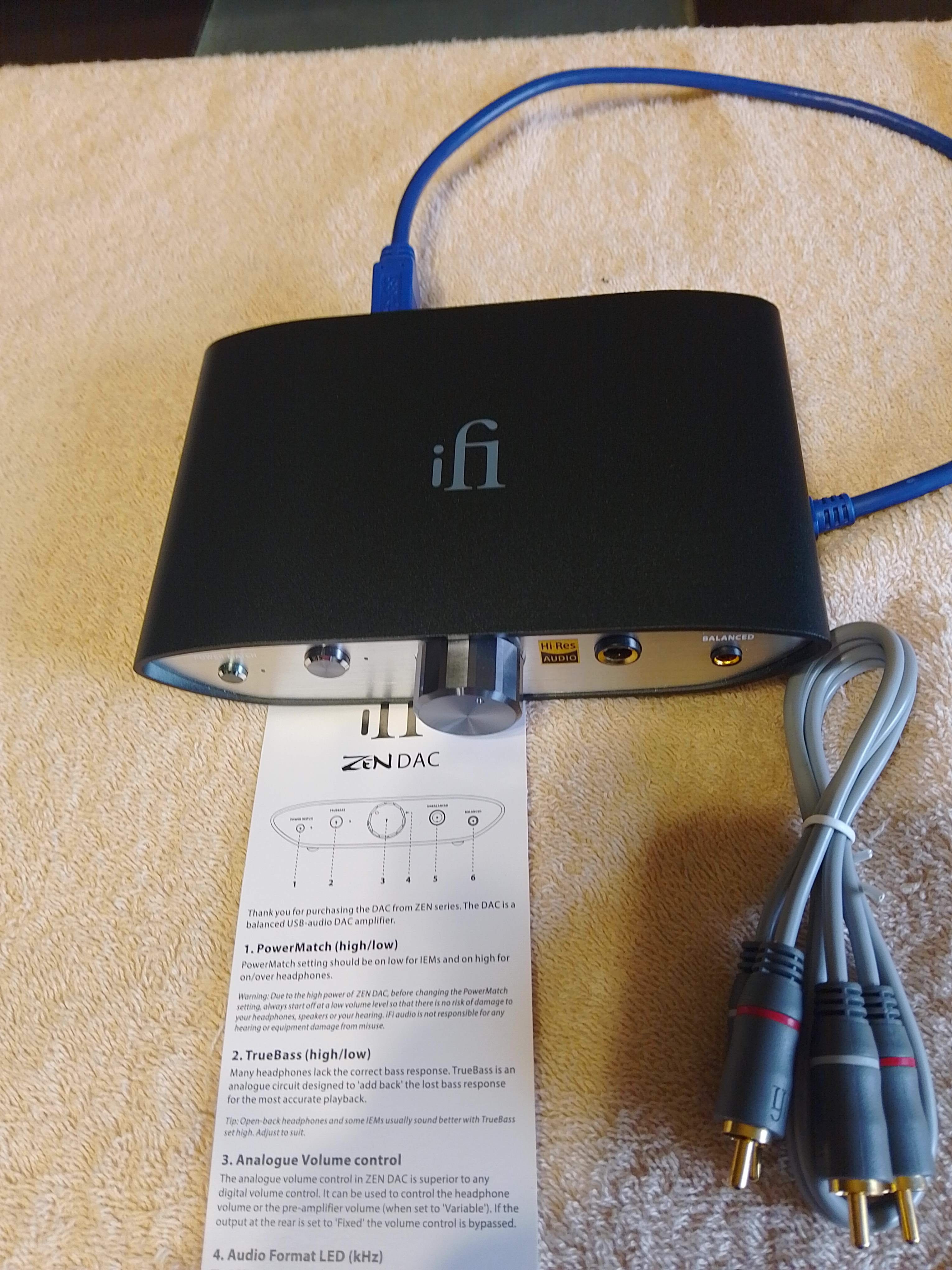 iFi Audio Zen DAC V2 Headphone Amp / DAC - Headphone Amps & DACs ...