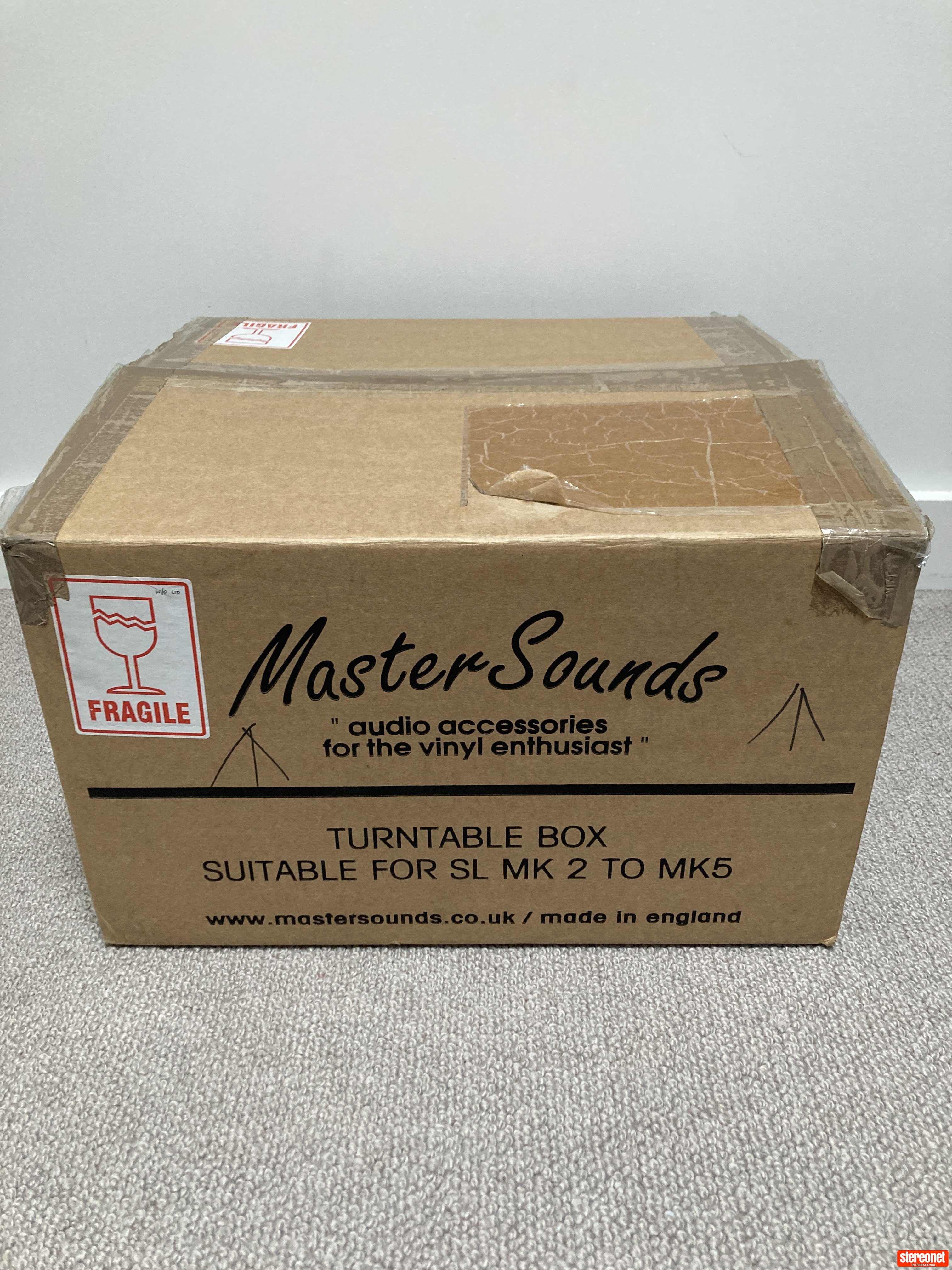 MasterSounds Technics SL Turntable Box Packaging - Other - StereoNET