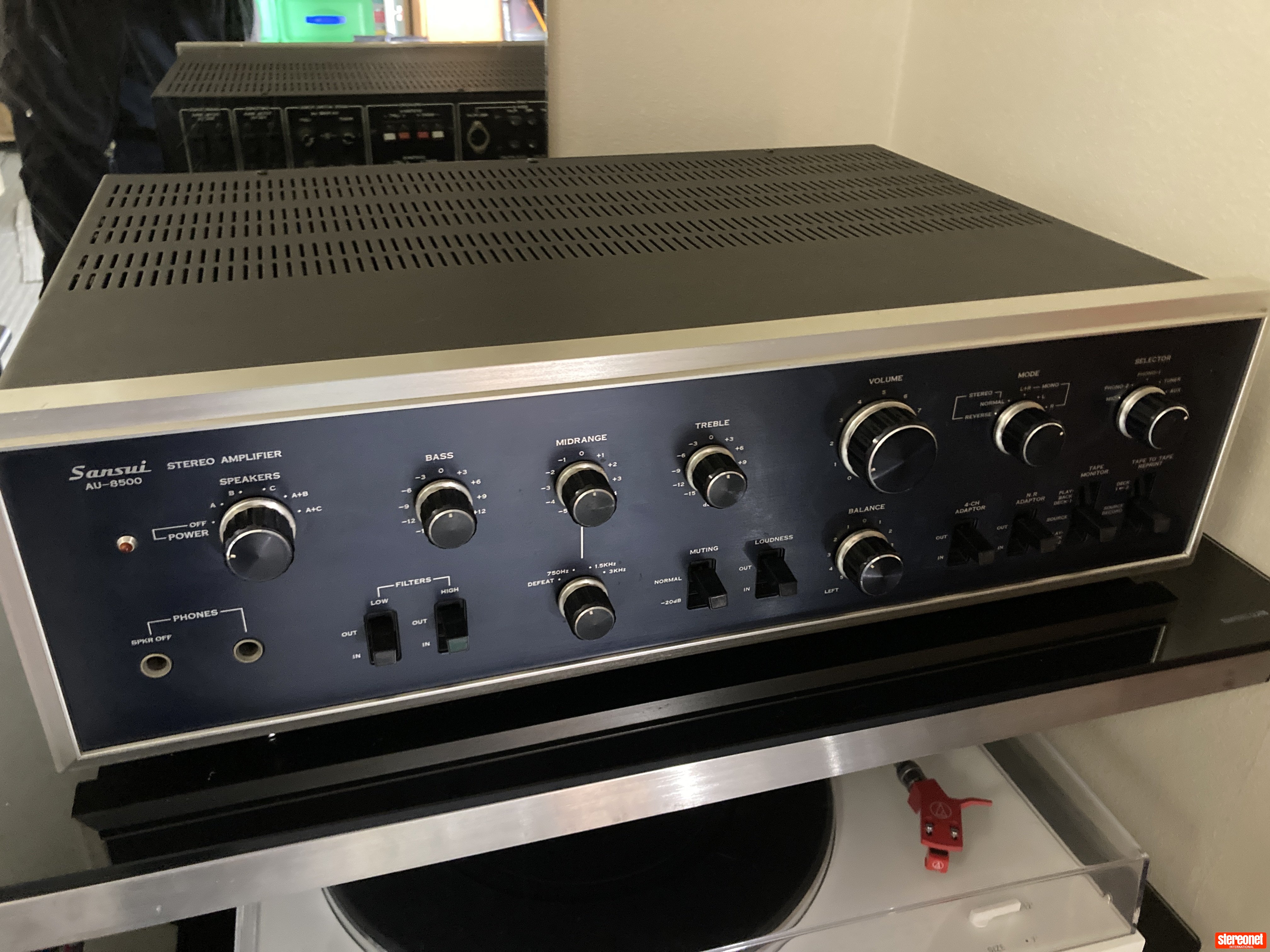 Sansui AU-8500 Integrated Amplifier - Integrated Amplifiers