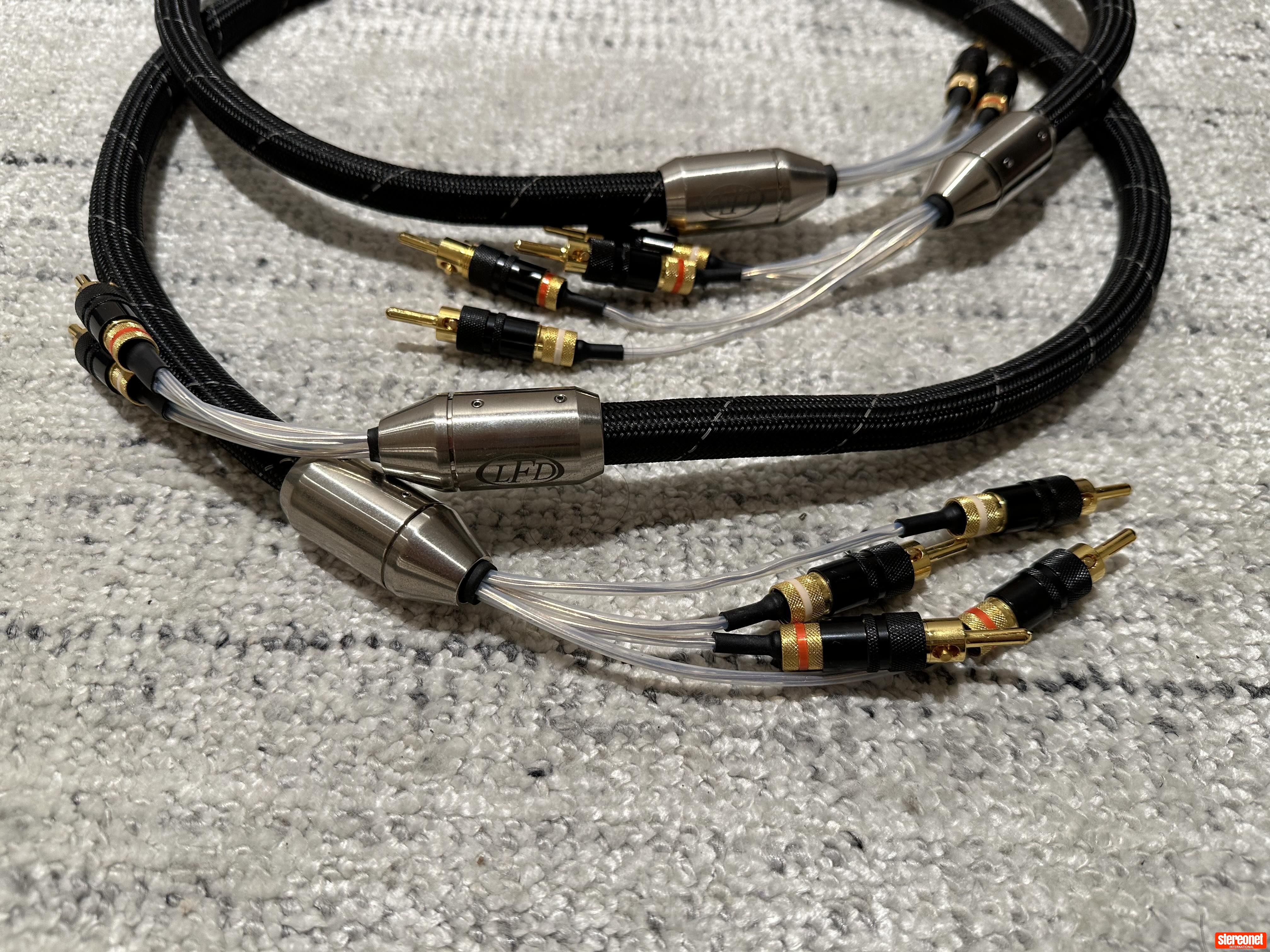 LFD Audio Silver Reference Speaker Cables - Speaker Cables - StereoNET