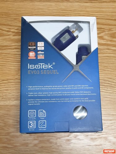 IsoTek EVO3 Sequel Power Cable