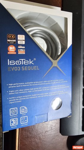 IsoTek EVO 3 Sequel Power Cable