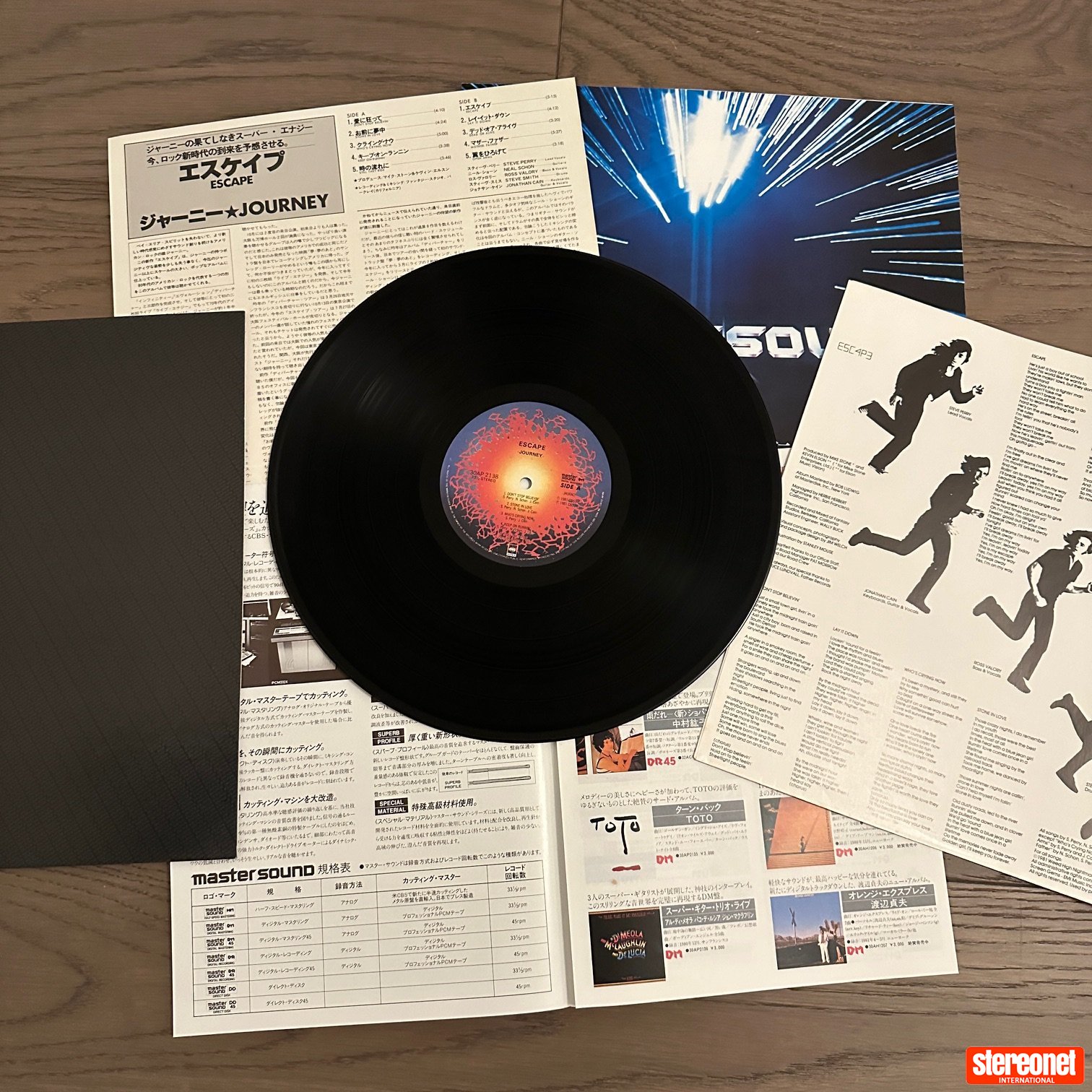 Journey - Escape - 1981 Audiophile Pressing Vinyl Record (LP) - Vinyl ...