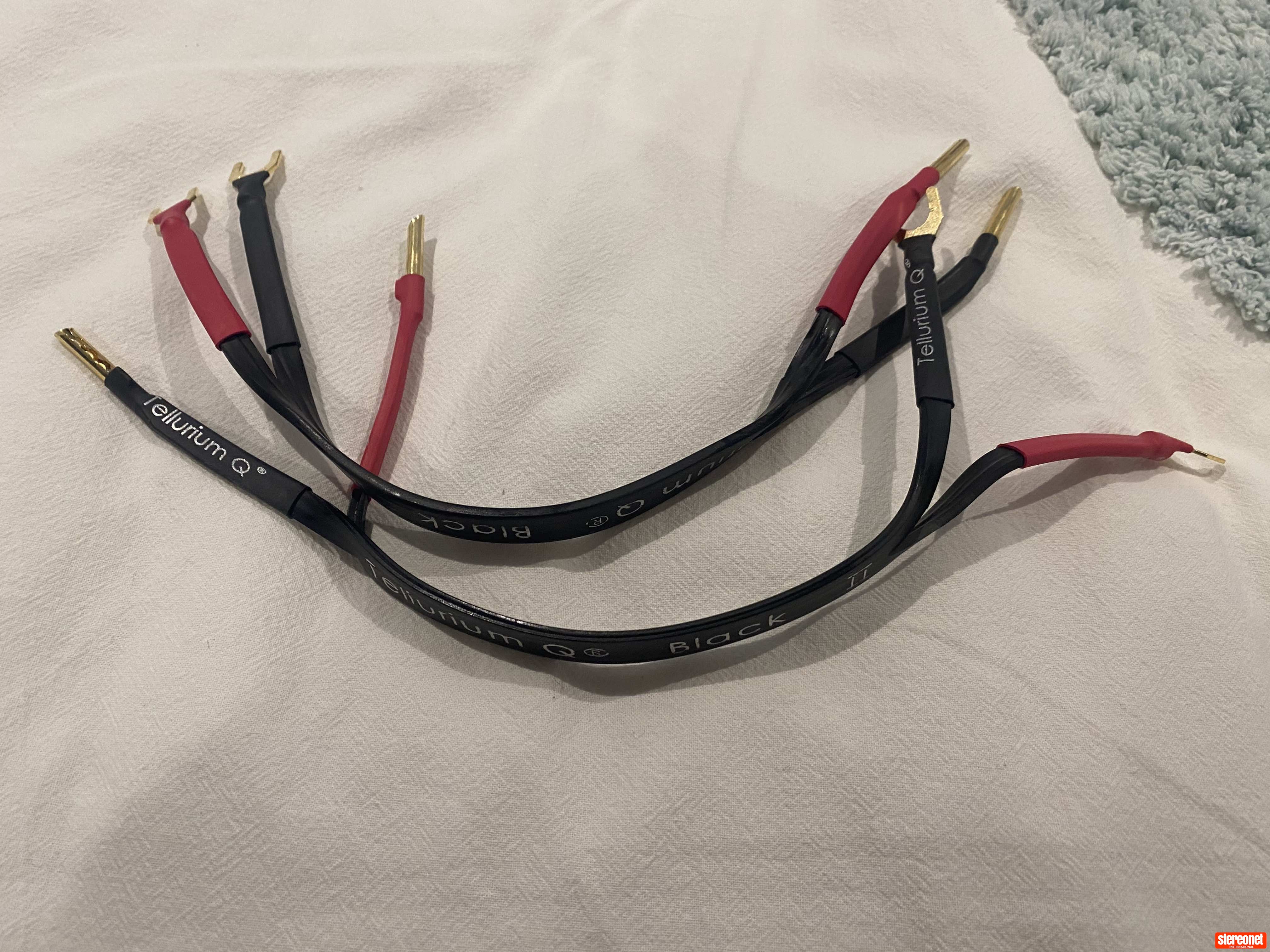 Tellurium Q Black II Jumper cables Speaker Cables (Jumper)