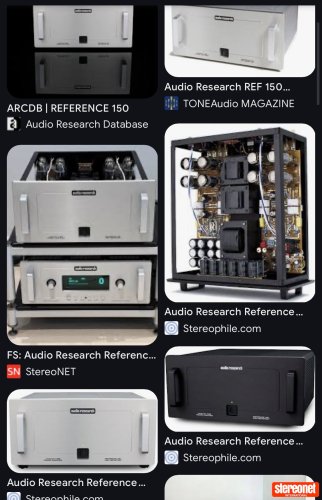 Audio research ref150 Power Amplifier