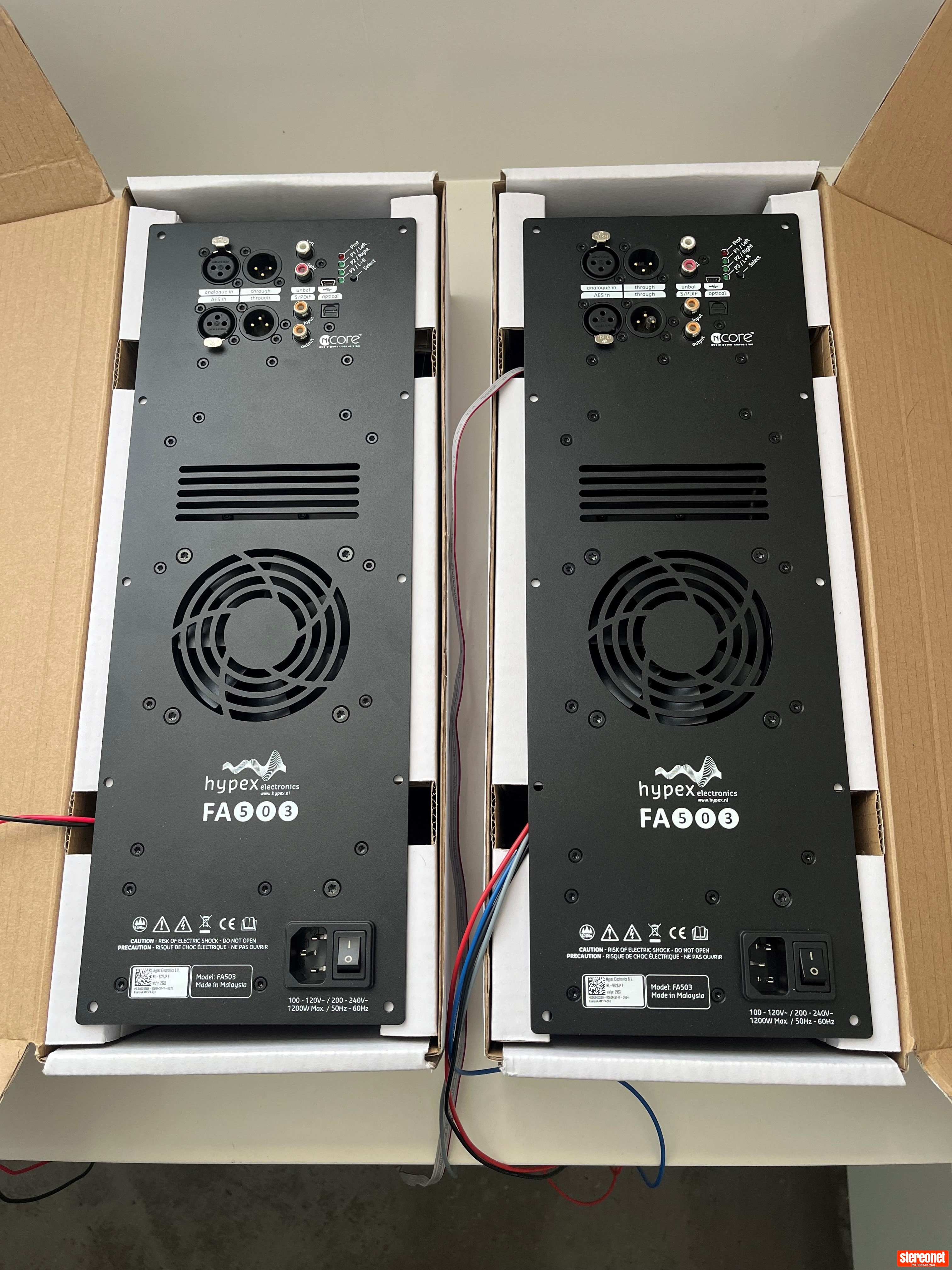 Hypex Fusion FA503 Power Amplifier