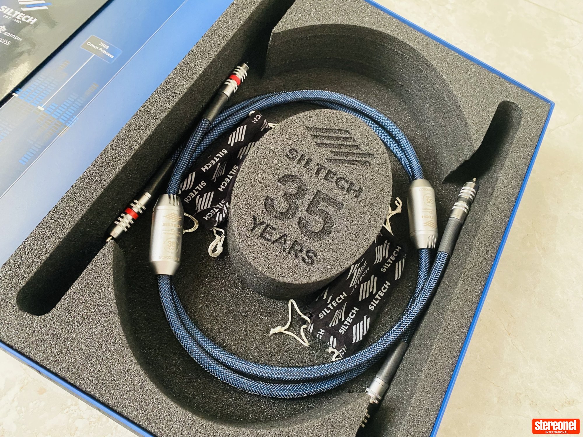Siltech Cables Crown Princess 35th Anniversary Interconnect Cables (RCA)