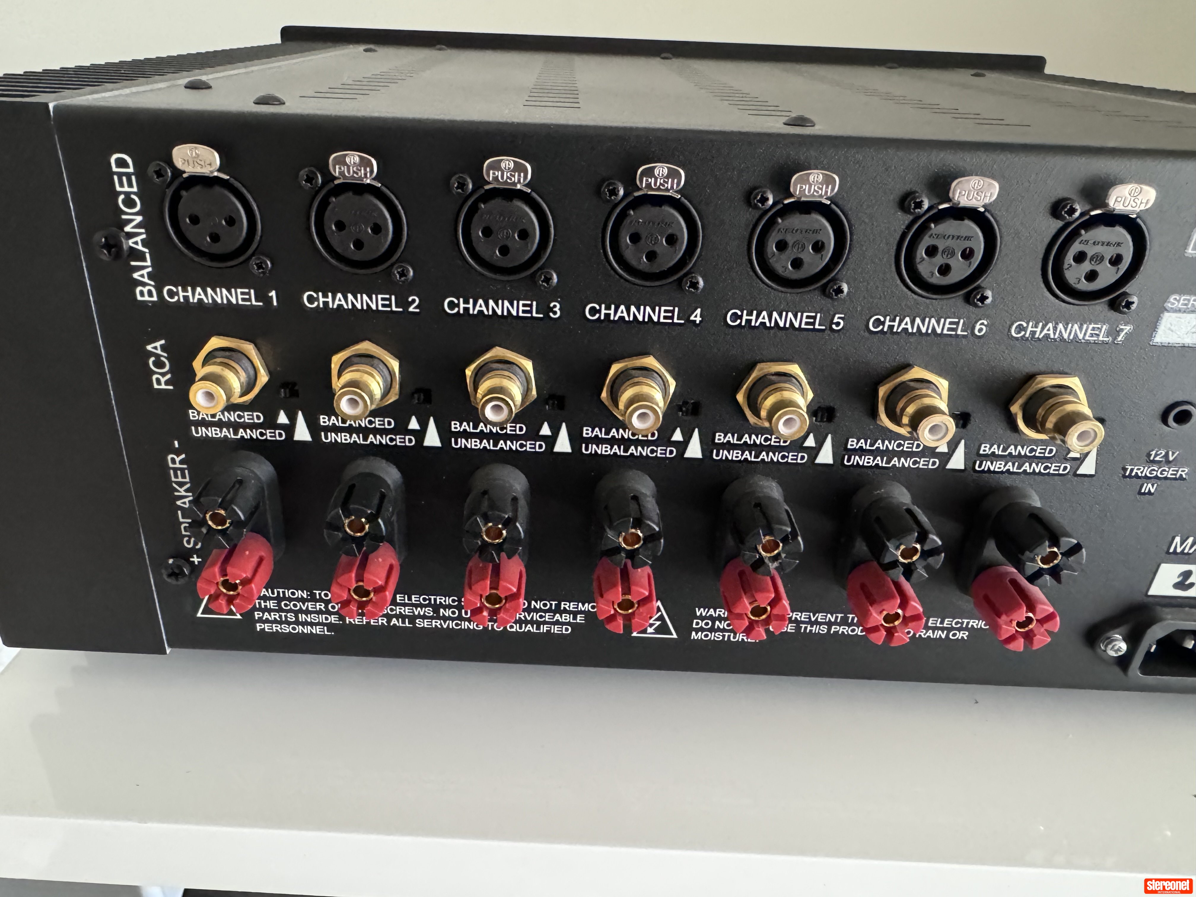 Elektra Audio Theatre HD Multichannel Amplifier