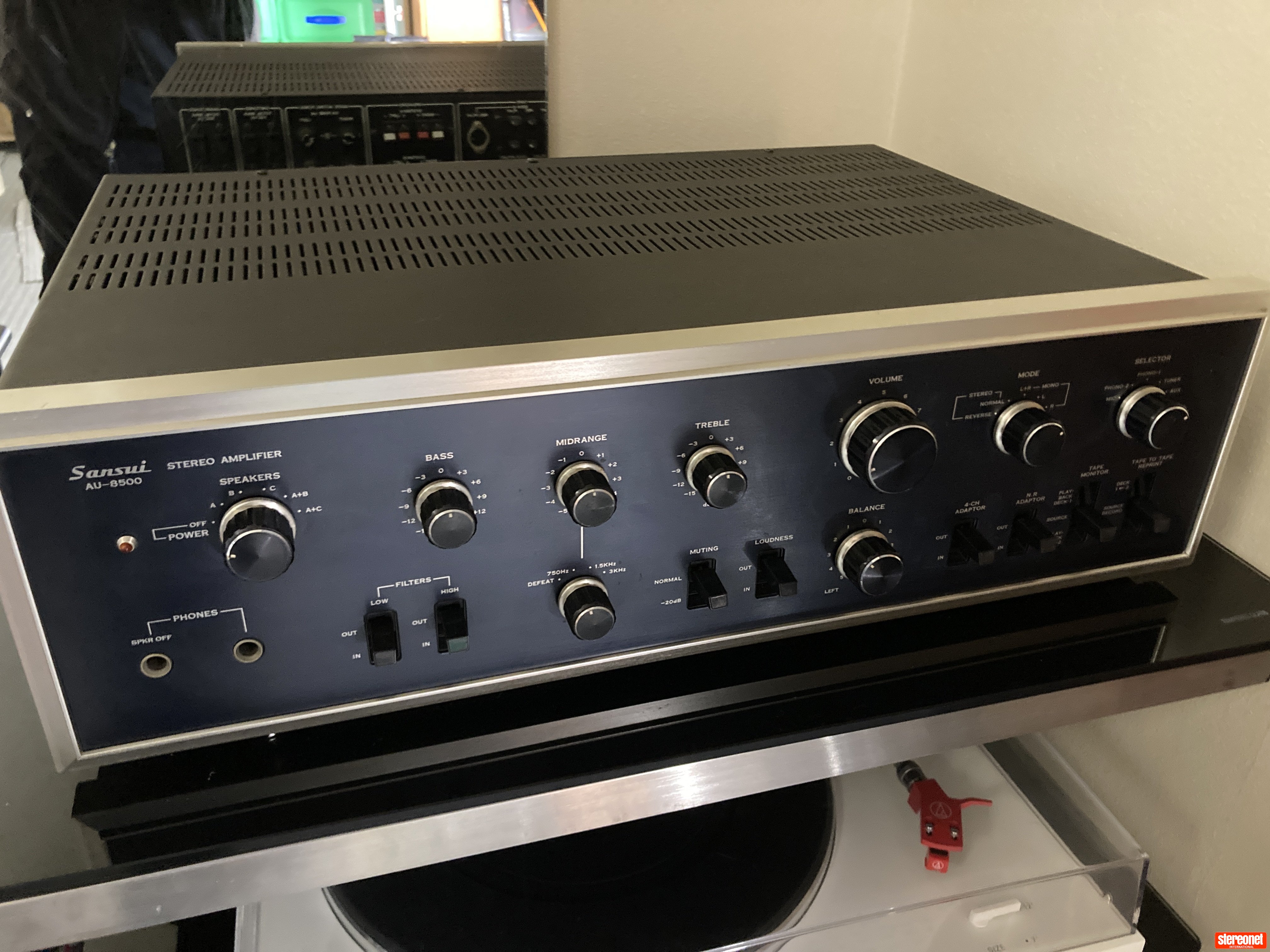 Sansui AU-8500 Integrated Amplifier (Solid State) - Integrated