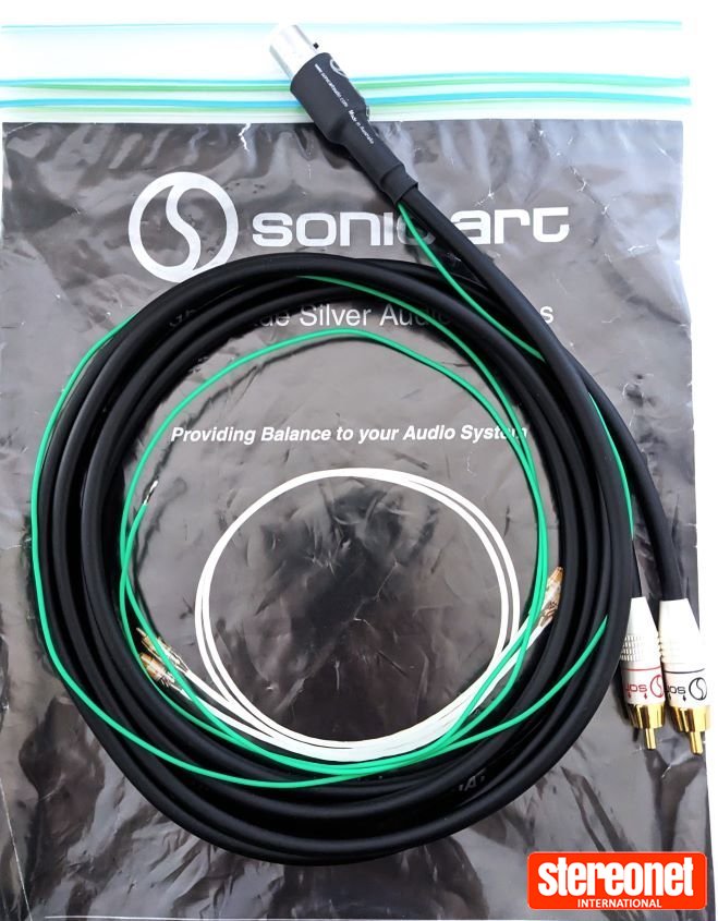 Sonic Art VINYL LINK Tonearm Cable (RCA)
