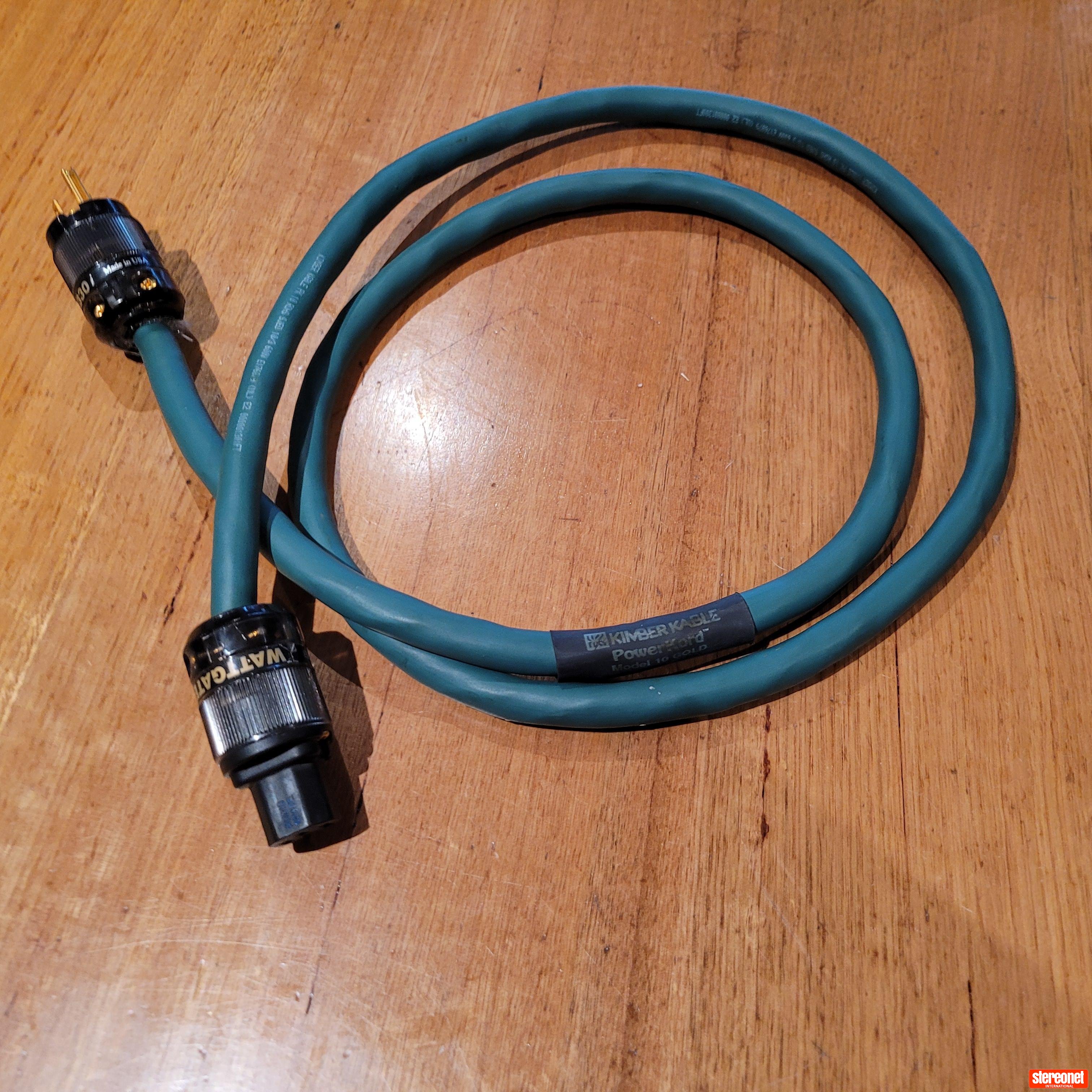Dagger Kable10 Kimber Kable 10 Gold Power Cable - Power Cables - StereoNET