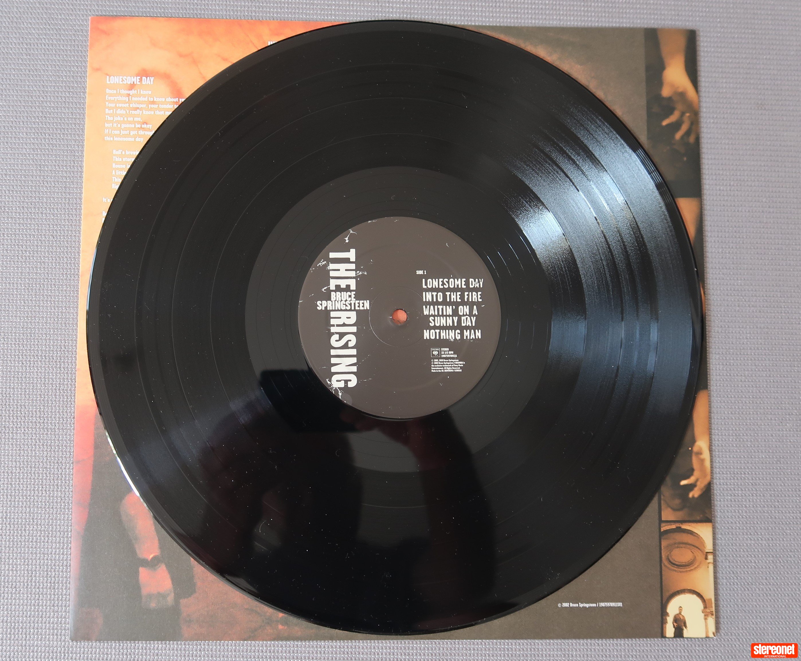 Bruce Springsteen -The Rising (reissue) Vinyl Record (Double LP ...