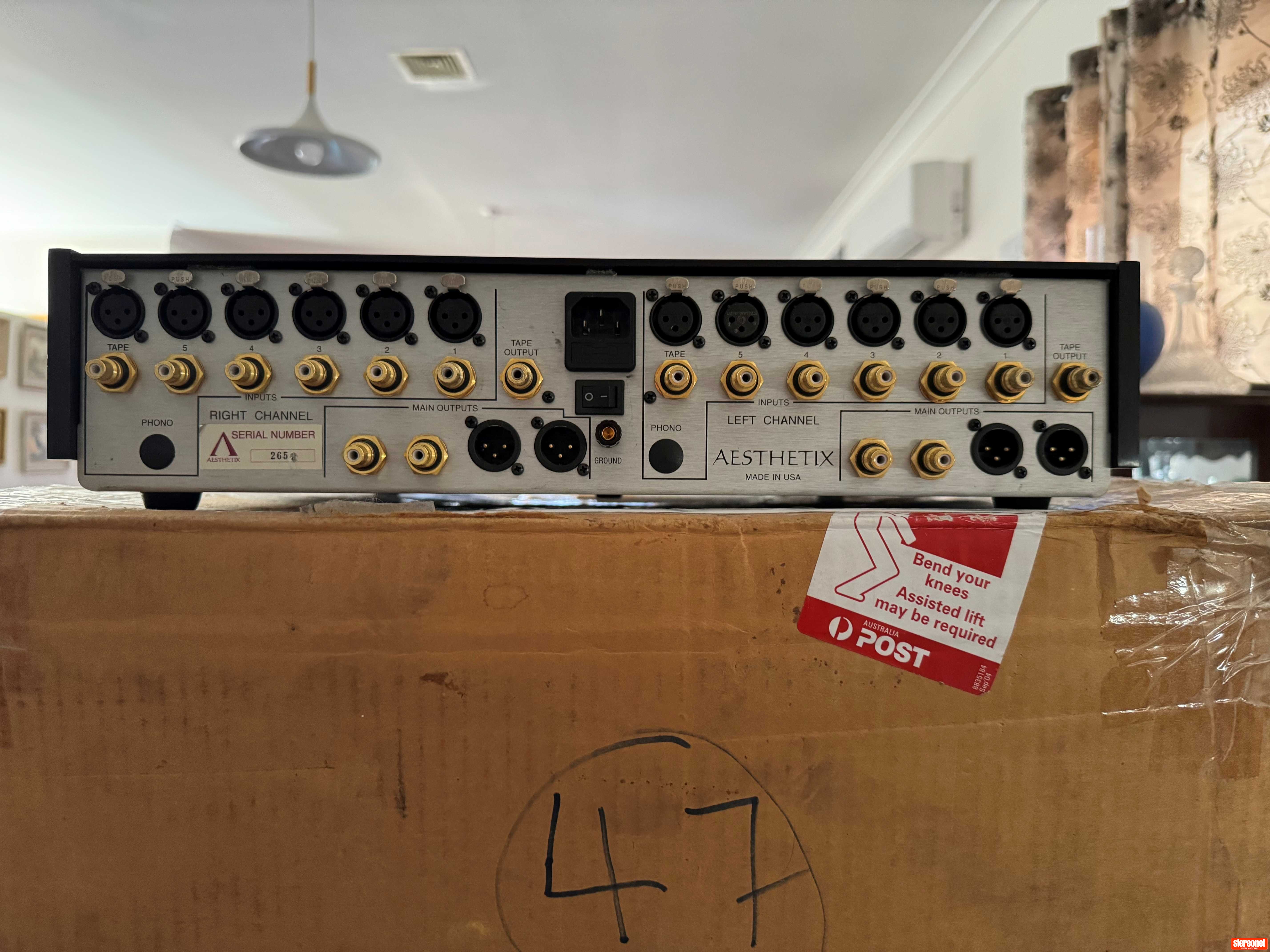 Aesthetix Audio Calypso Pre Amplifier ﻿ Pre Amplifiers