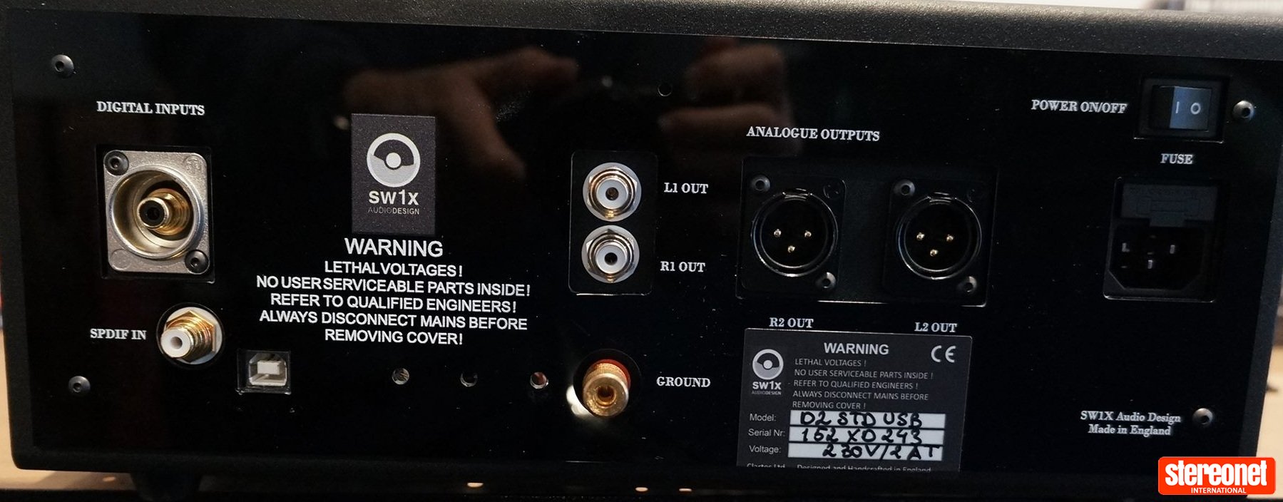 SW1X Level II + with USB Digital Analog Converter (DAC) - DACs and ...