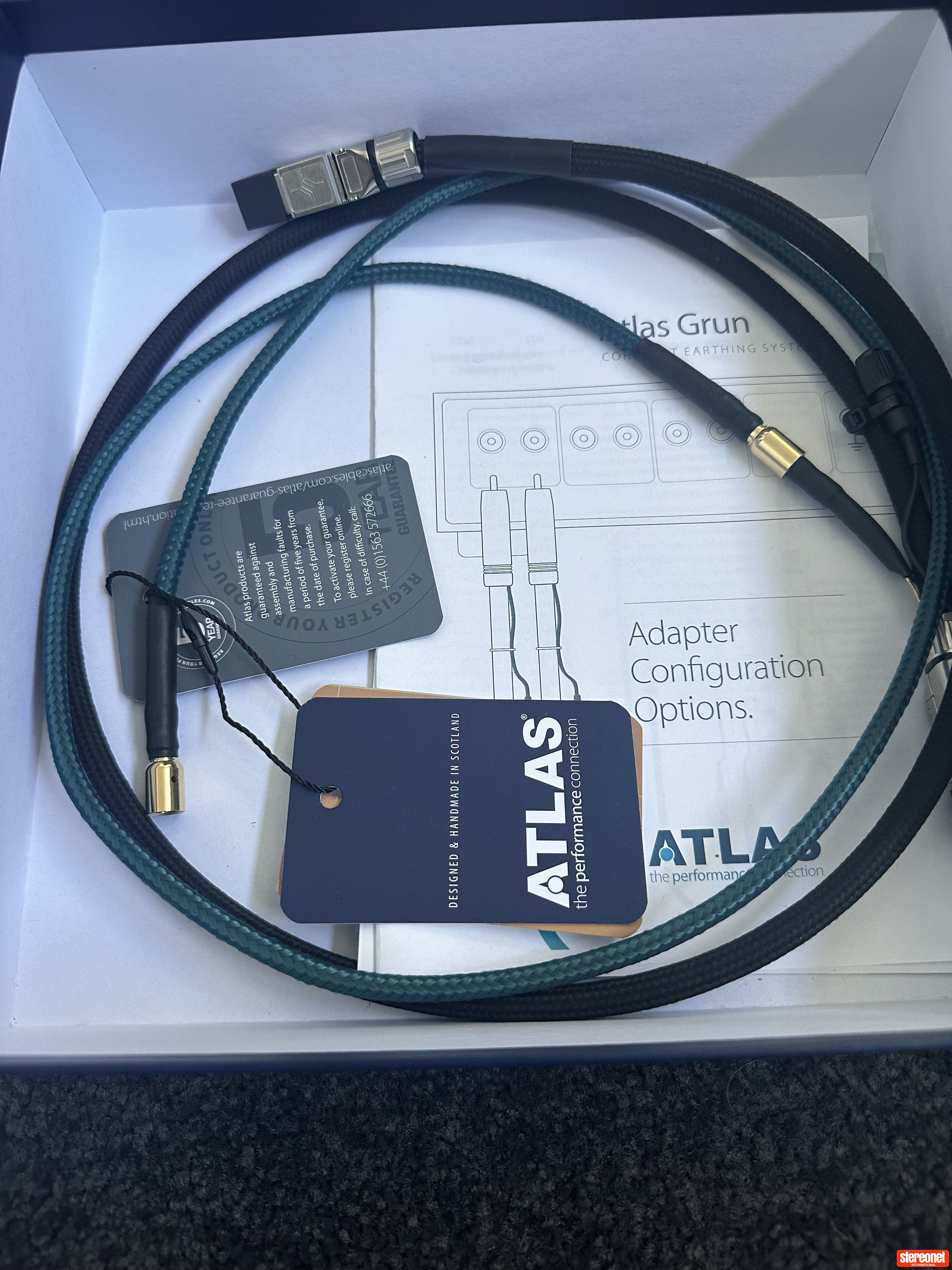 Atlas Cables Mavros Grun Streaming Ethernet Cable 1 meter Ethernet ...