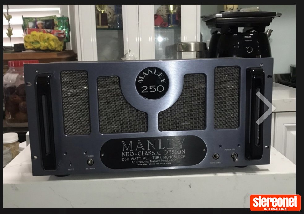 Manley Laboratories Neo classic 250 mono block Power Amplifier