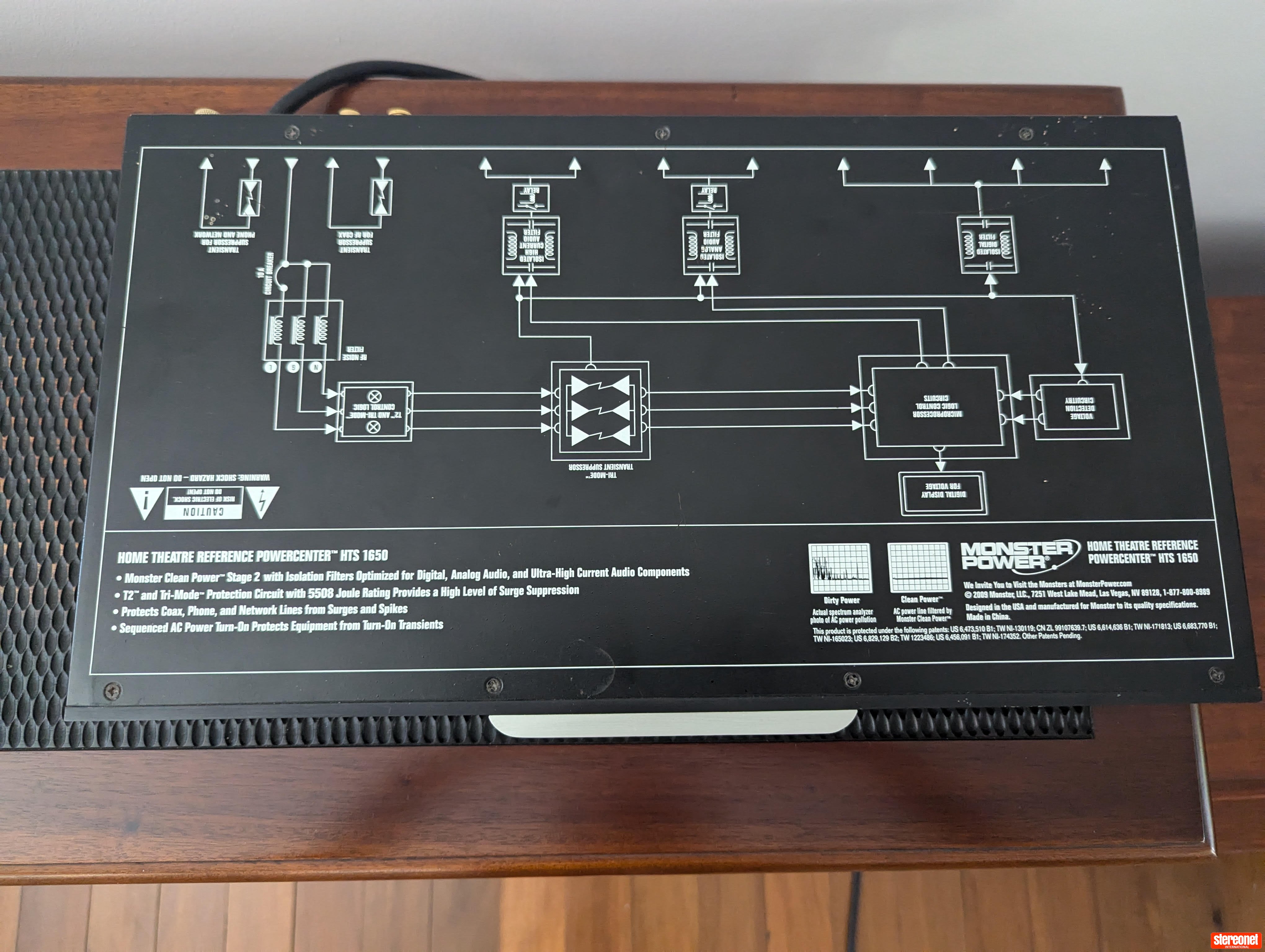 Monster Power HTS 1650 Power Conditioner |﻿ Power Filtering / Conditioning